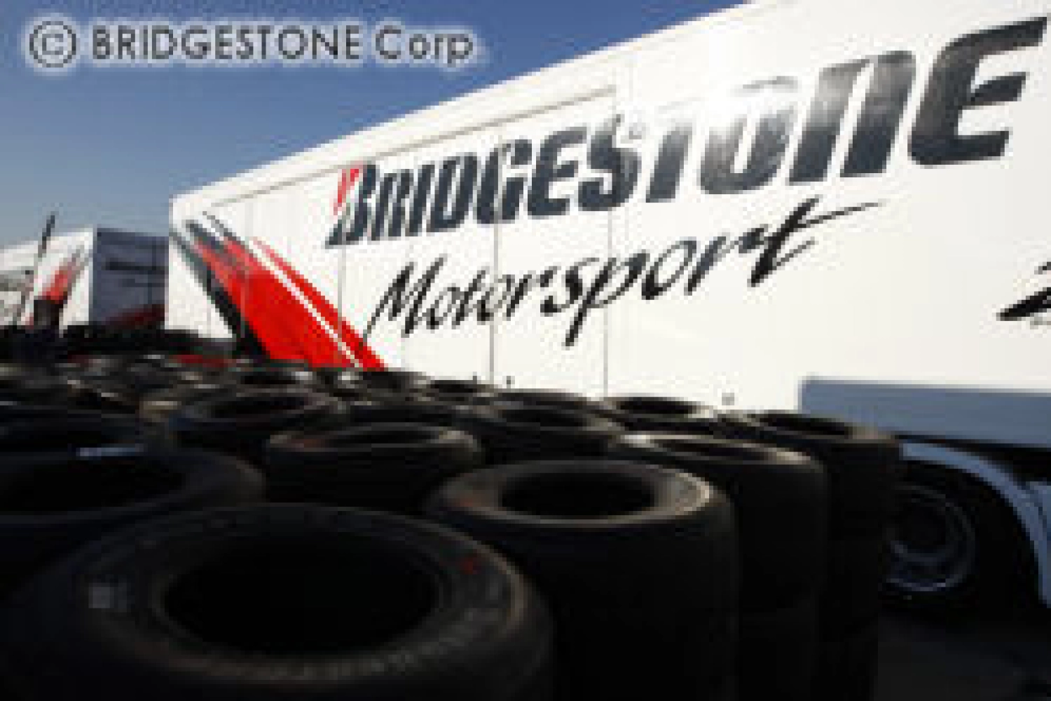 Bridgestone minimizes the degradation of its slick tires