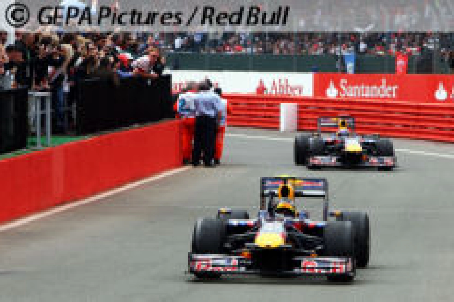 Webber reprimanded but not penalized for the race