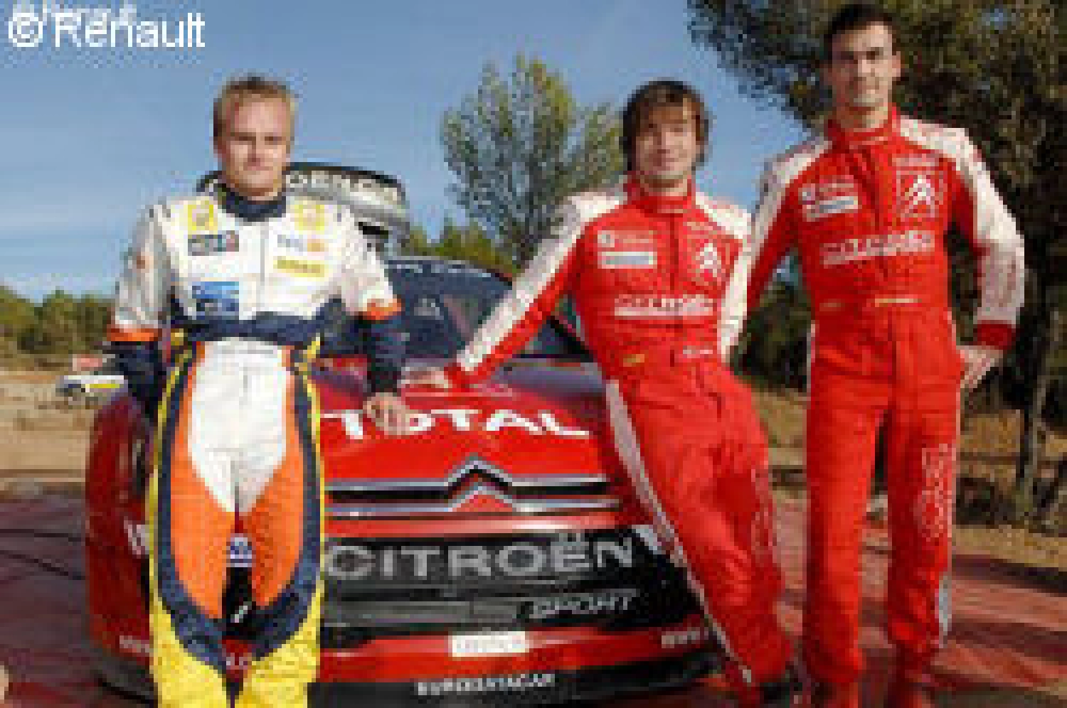Loeb tried the Renault F1… Kovalainen the C4 WRC!