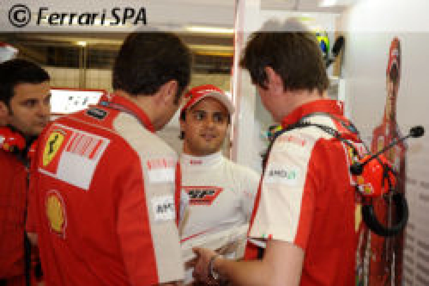 The Ferrari team is waiting for Felipe Massa for 2010