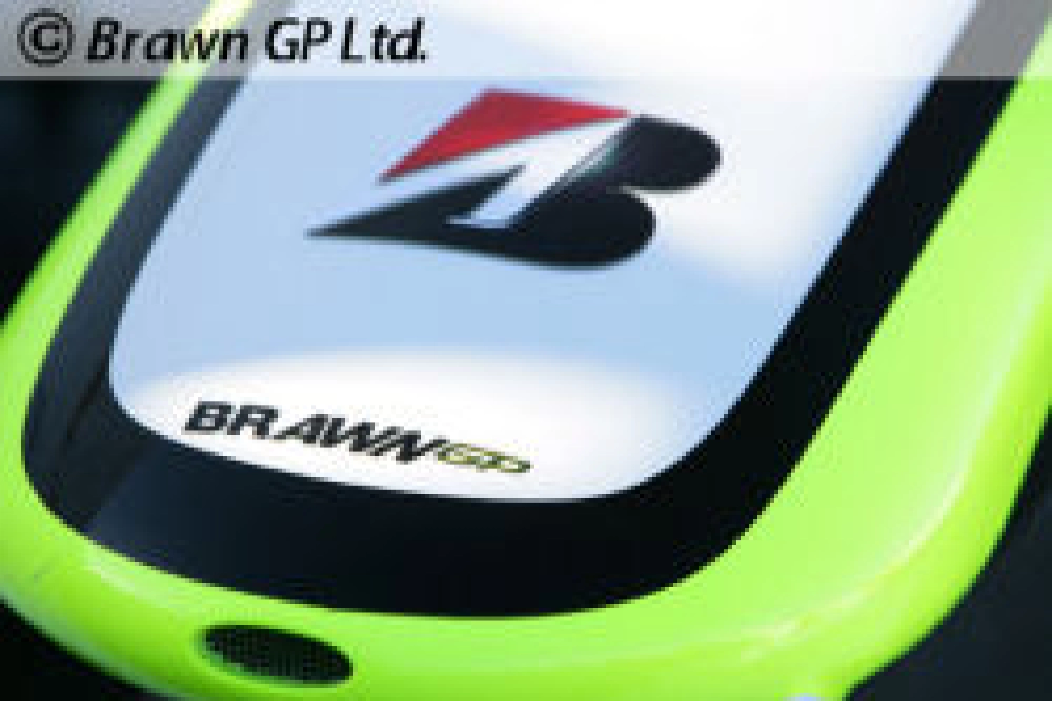First images of the Brawn GP car