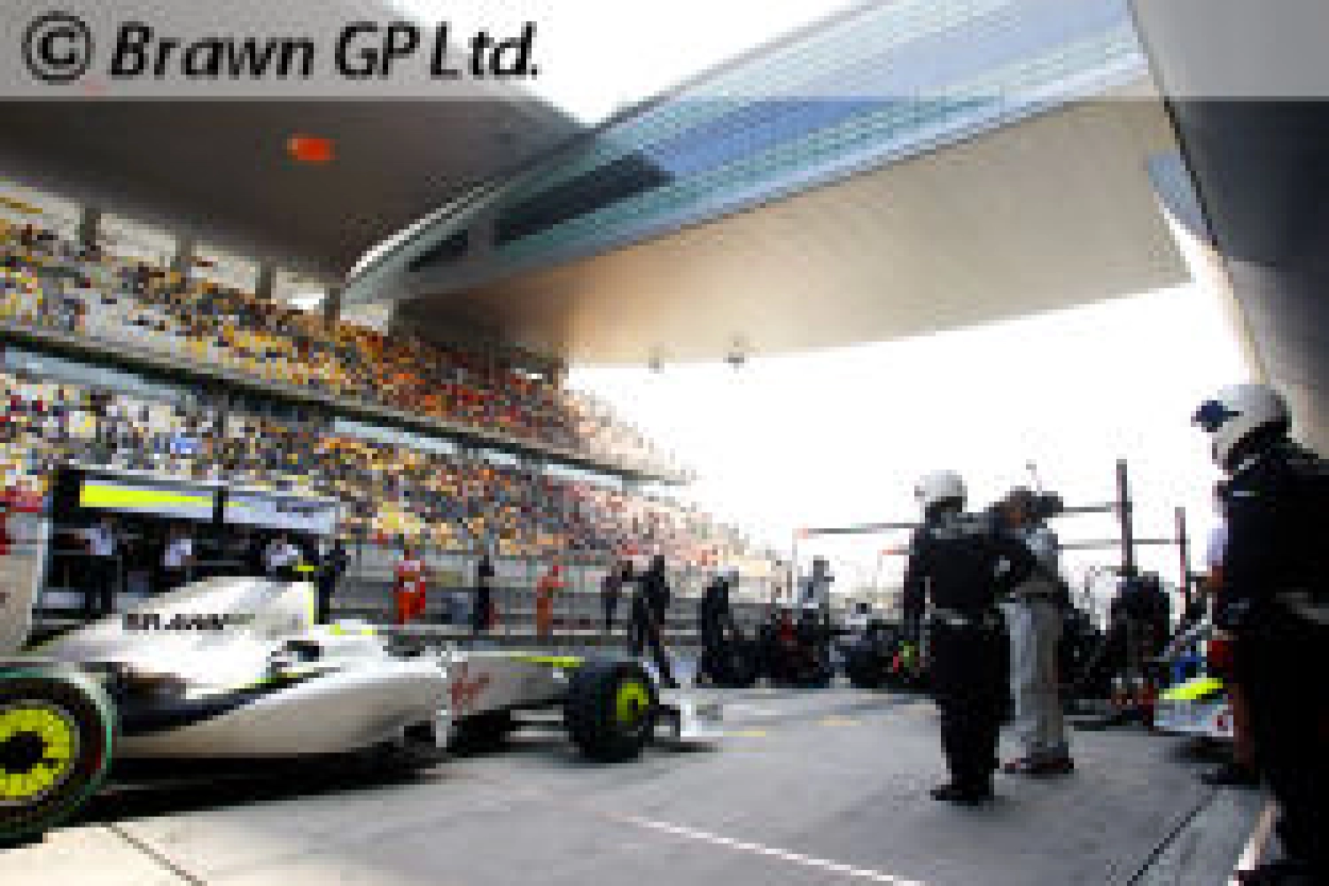 Rubens Barrichello could change his gearbox