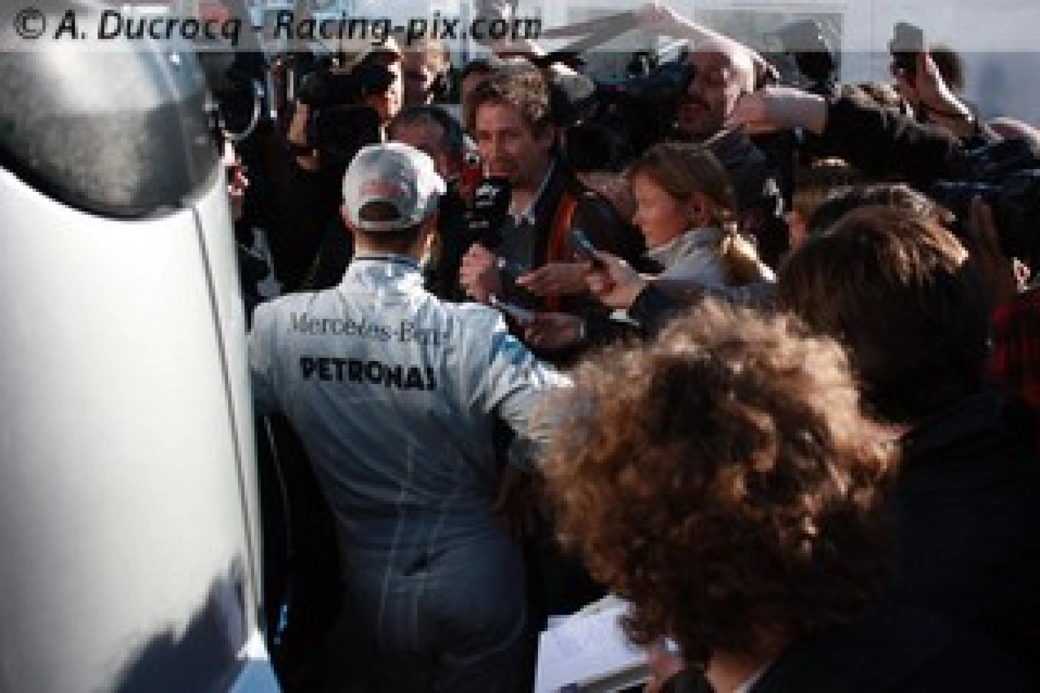 Schumacher penalized for overtaking under safety car