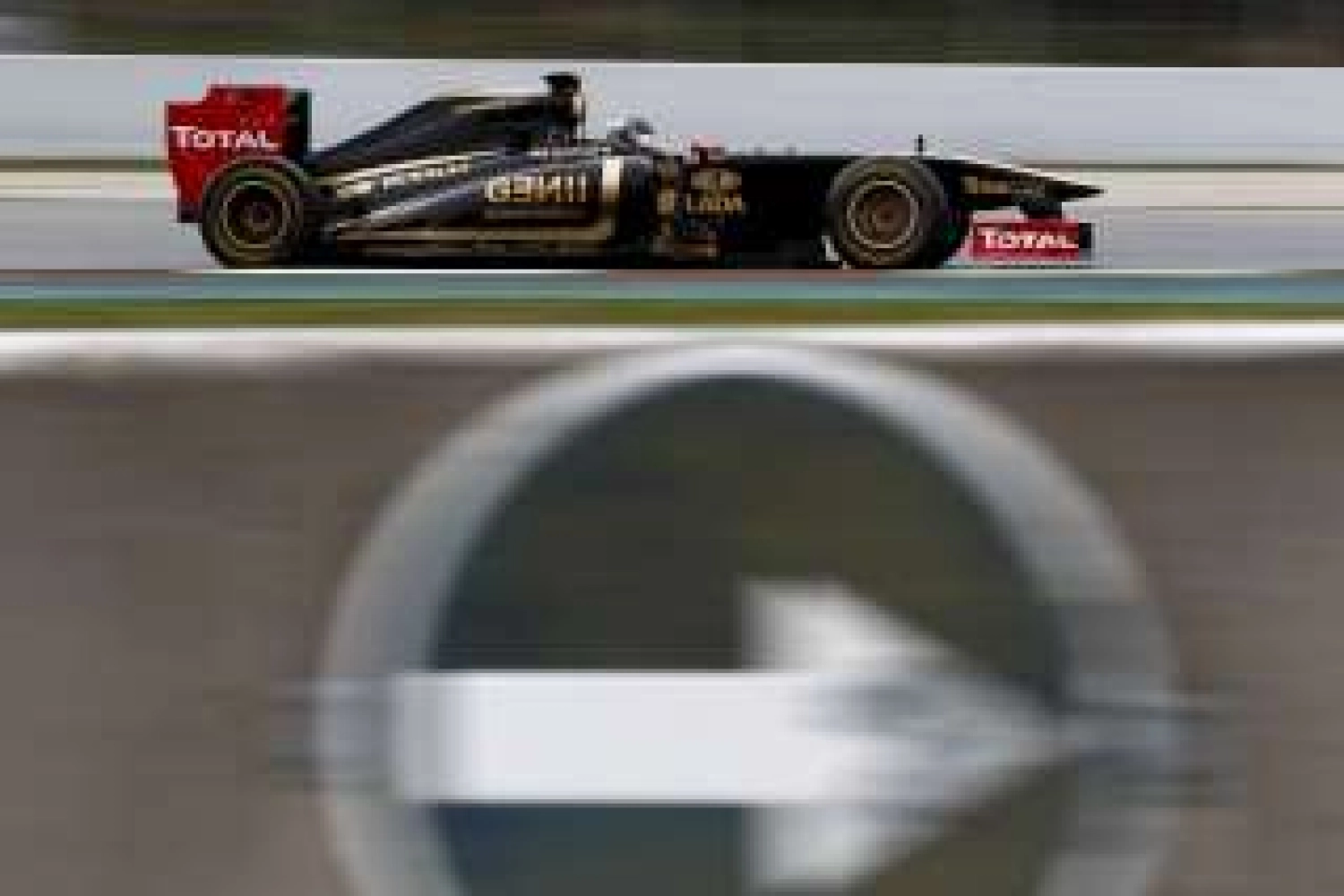 Work on the brakes and setup for Lotus Renault GP today