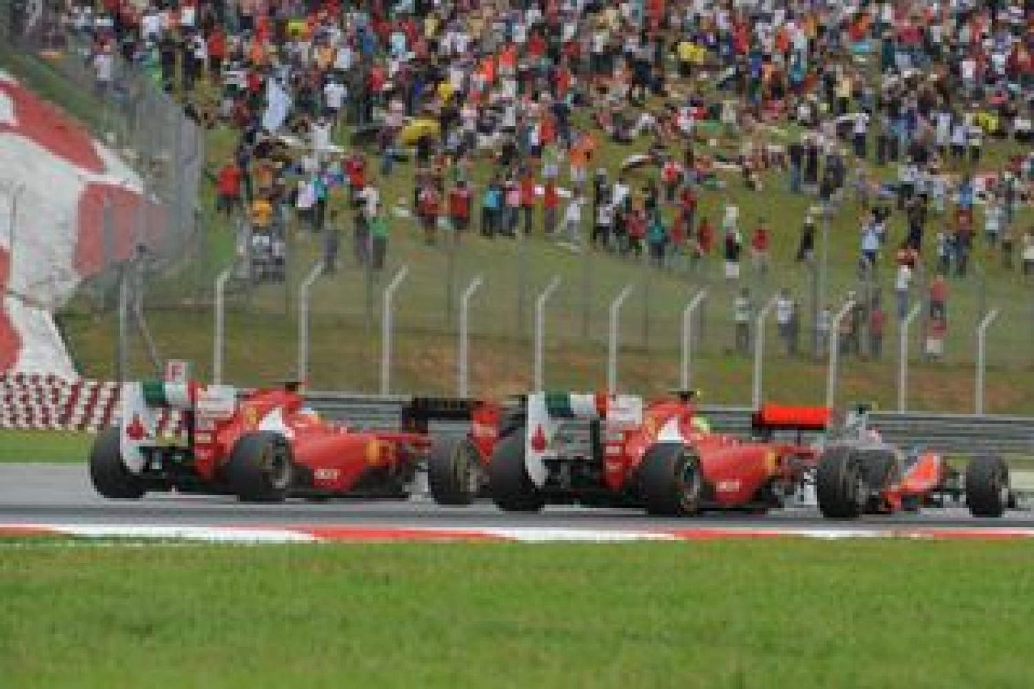 Ferrari and McLaren are not thinking about titles