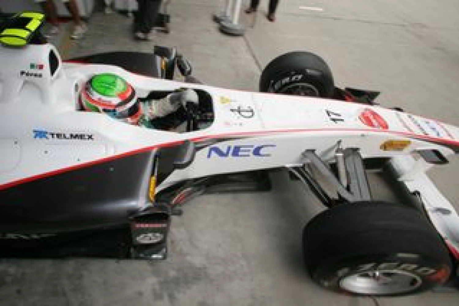 Many new developments for Sauber in Japan