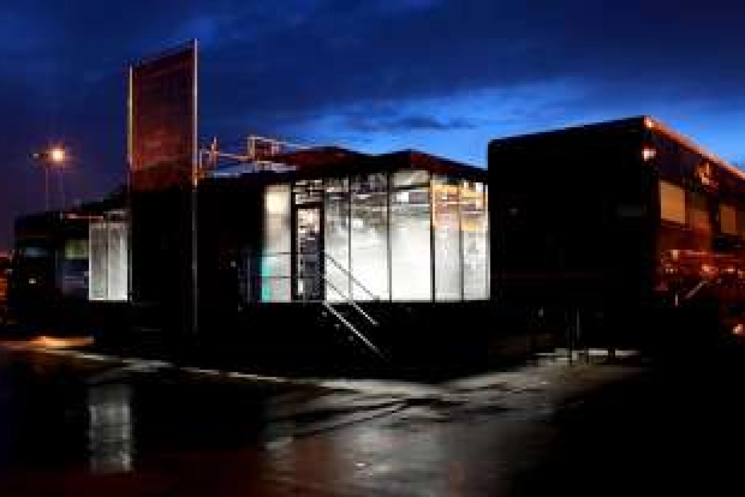 The F1 hospitality units lost five million dollars in 2010