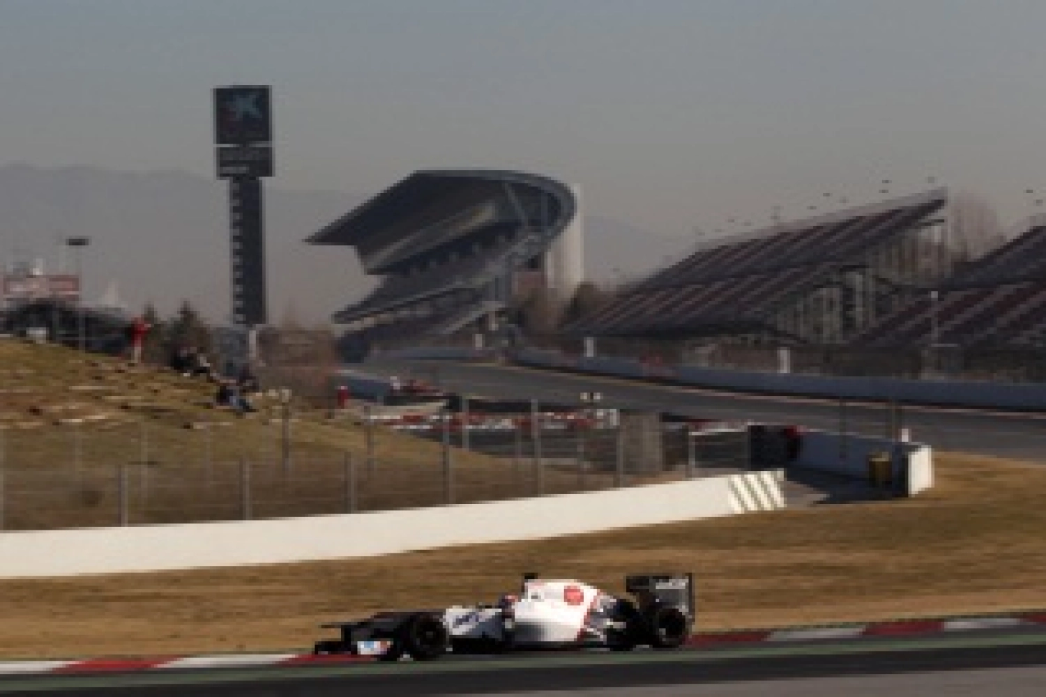 The Barcelona 2 testing schedule