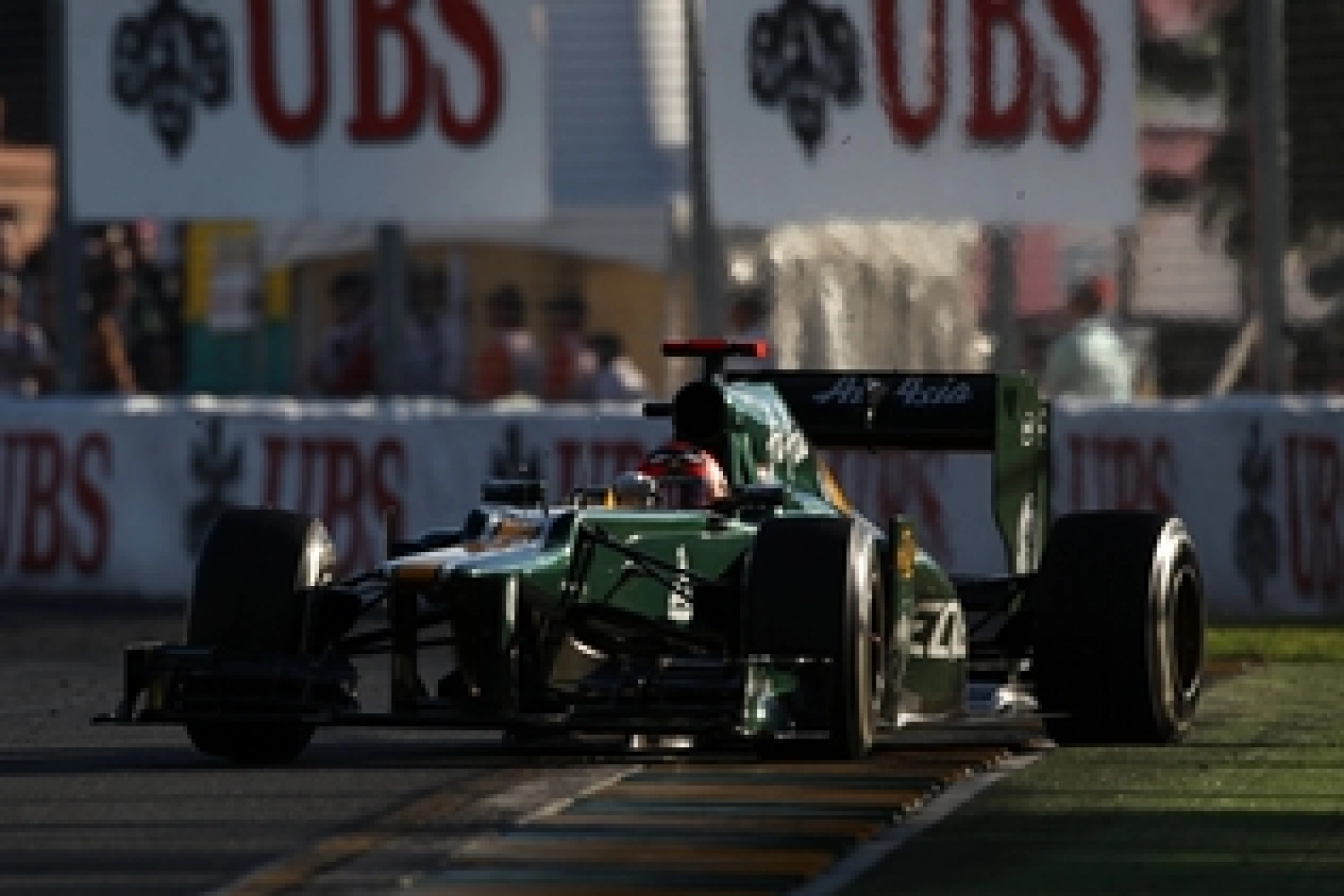 Visa and BRM team up with Caterham
