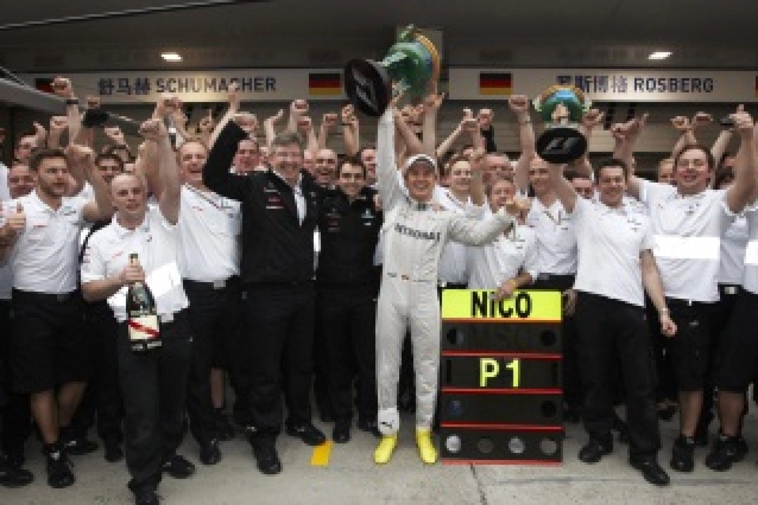 Rosberg and Mercedes do not hide their aim to compete for the title