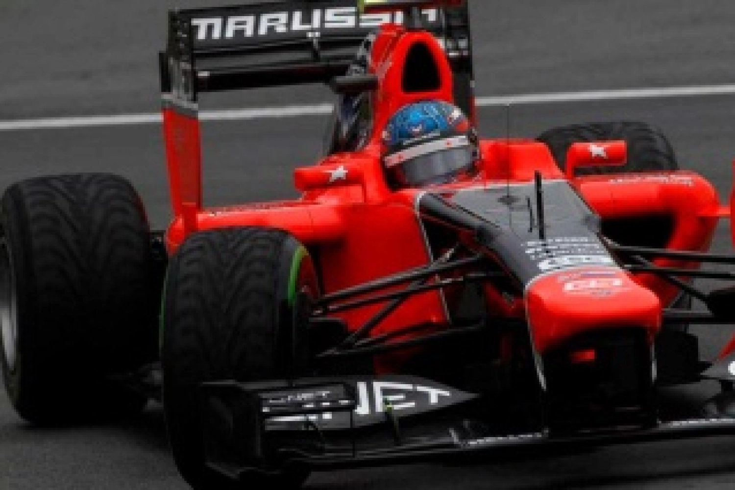 Saturday: Pic ahead of Glock at Marussia