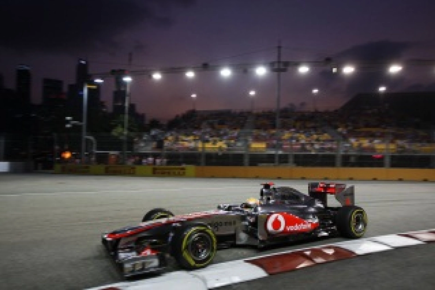 The streak of 4 for McLaren in Singapore?