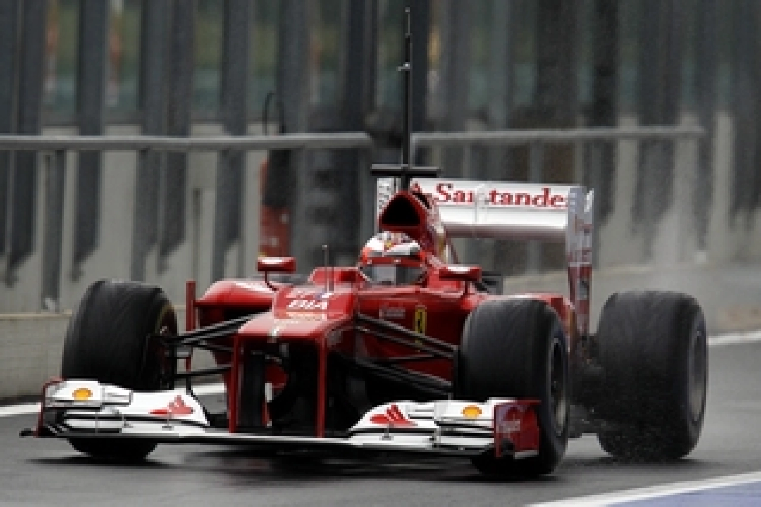 Bianchi tested new developments for Ferrari’s end of season
