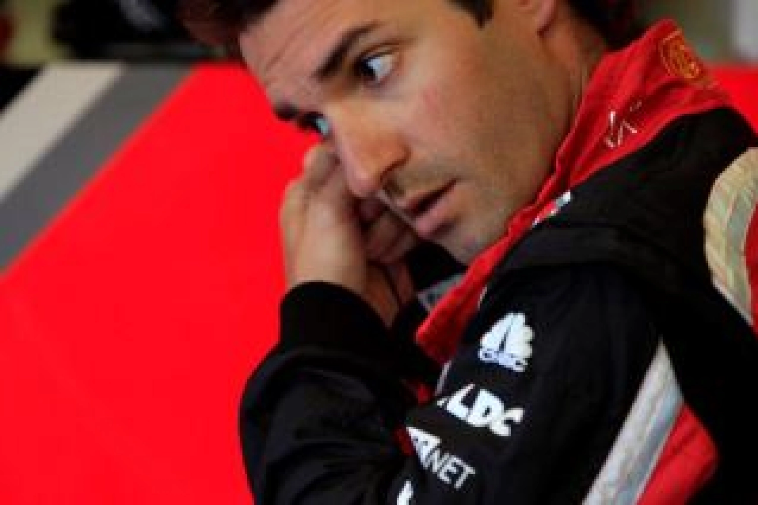 Timo Glock on the way out at Marussia