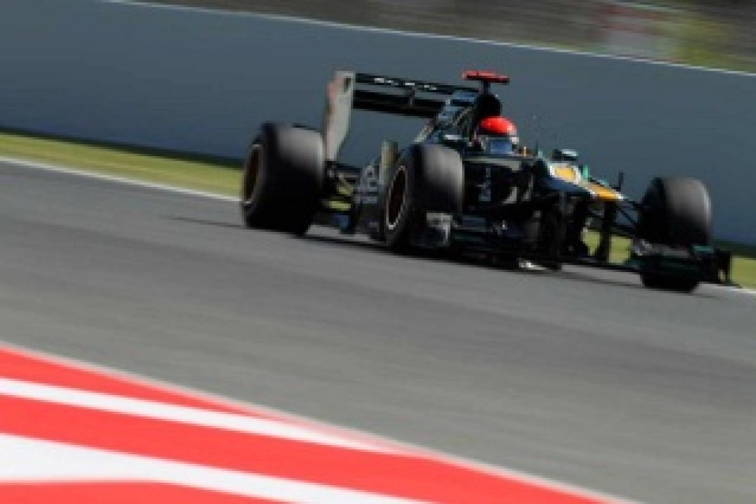 Friday: Understeer at Caterham but nothing dramatic