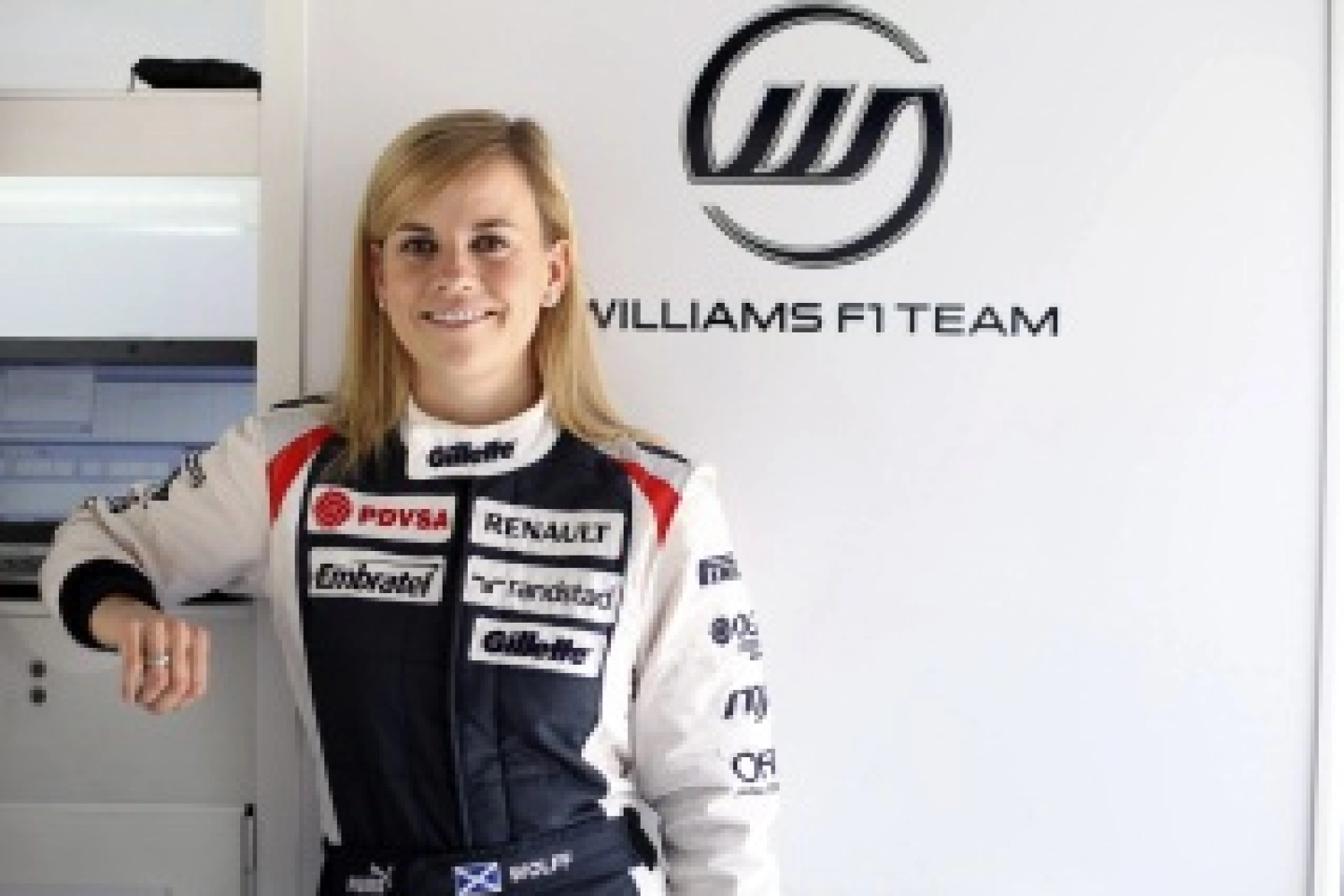 Susie Wolff will drive the Williams next Tuesday