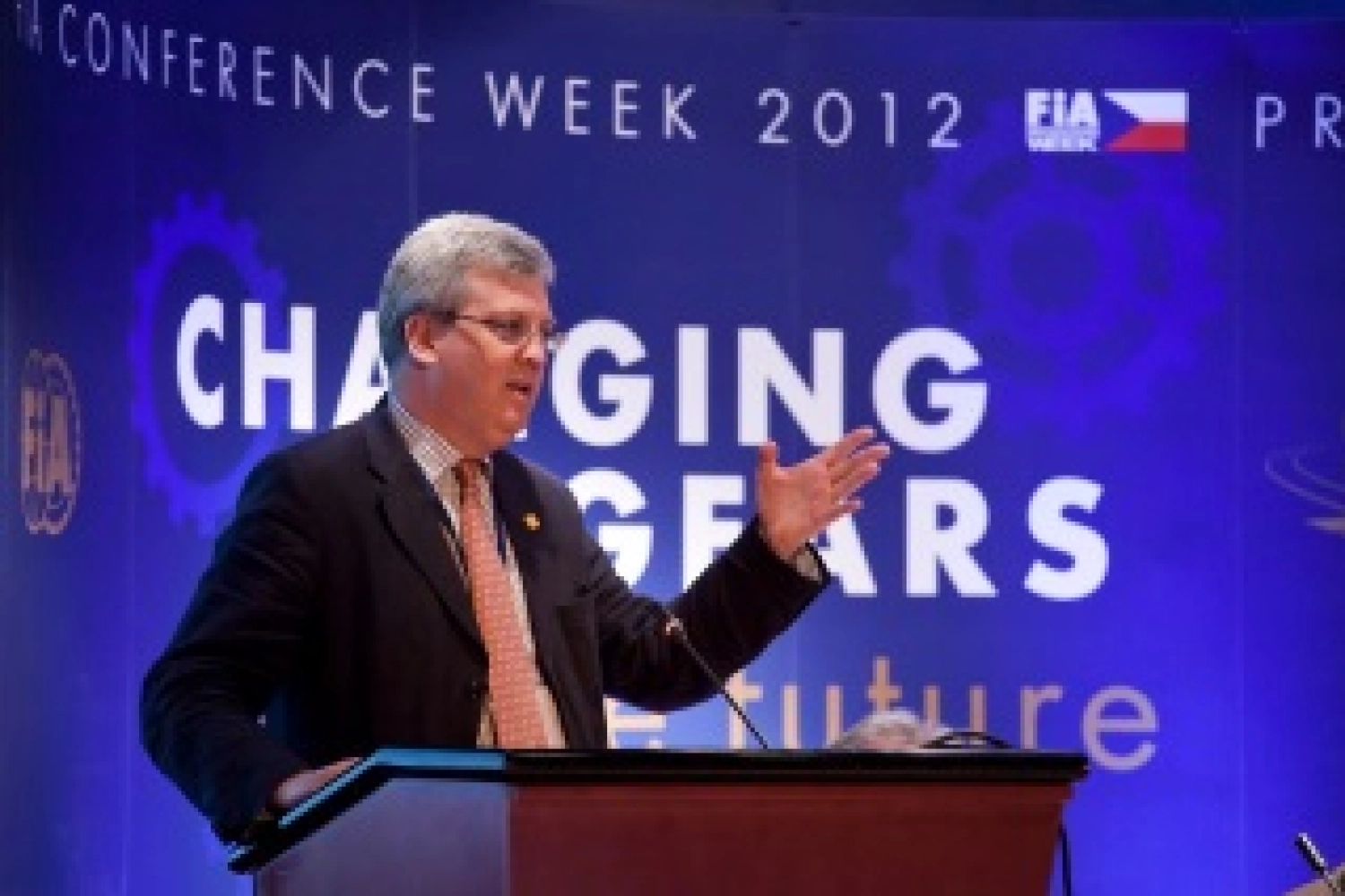 David Ward candidate for the presidency of the FIA