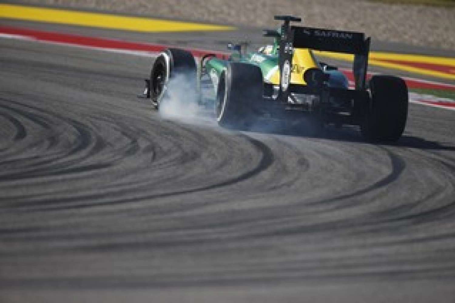 Sunday: Caterham drivers struggling again