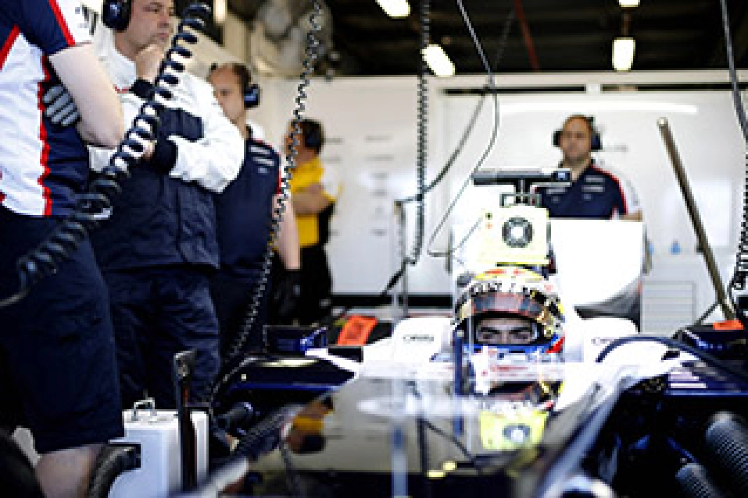 Saturday: Williams Less Competitive in the Rain