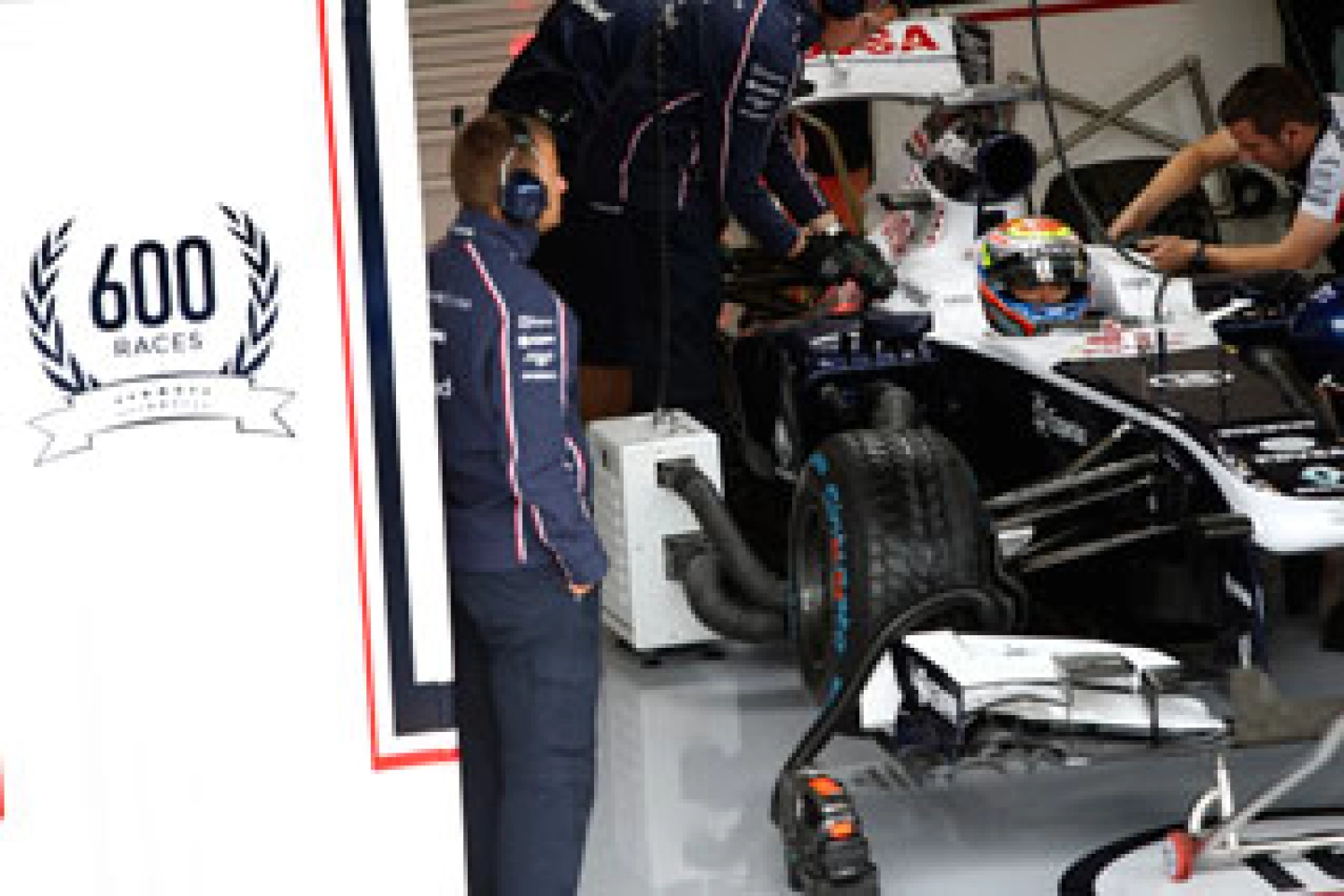 Sunday: Williams will celebrate their 600th race without a point