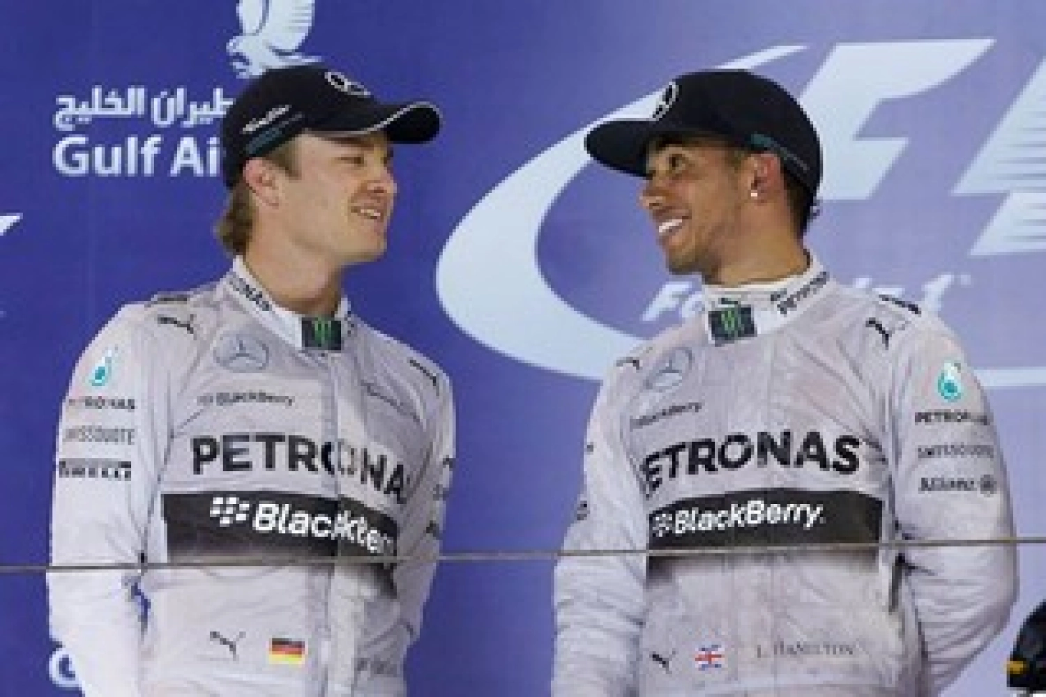 Hamilton and Rosberg with Mercedes until 2016