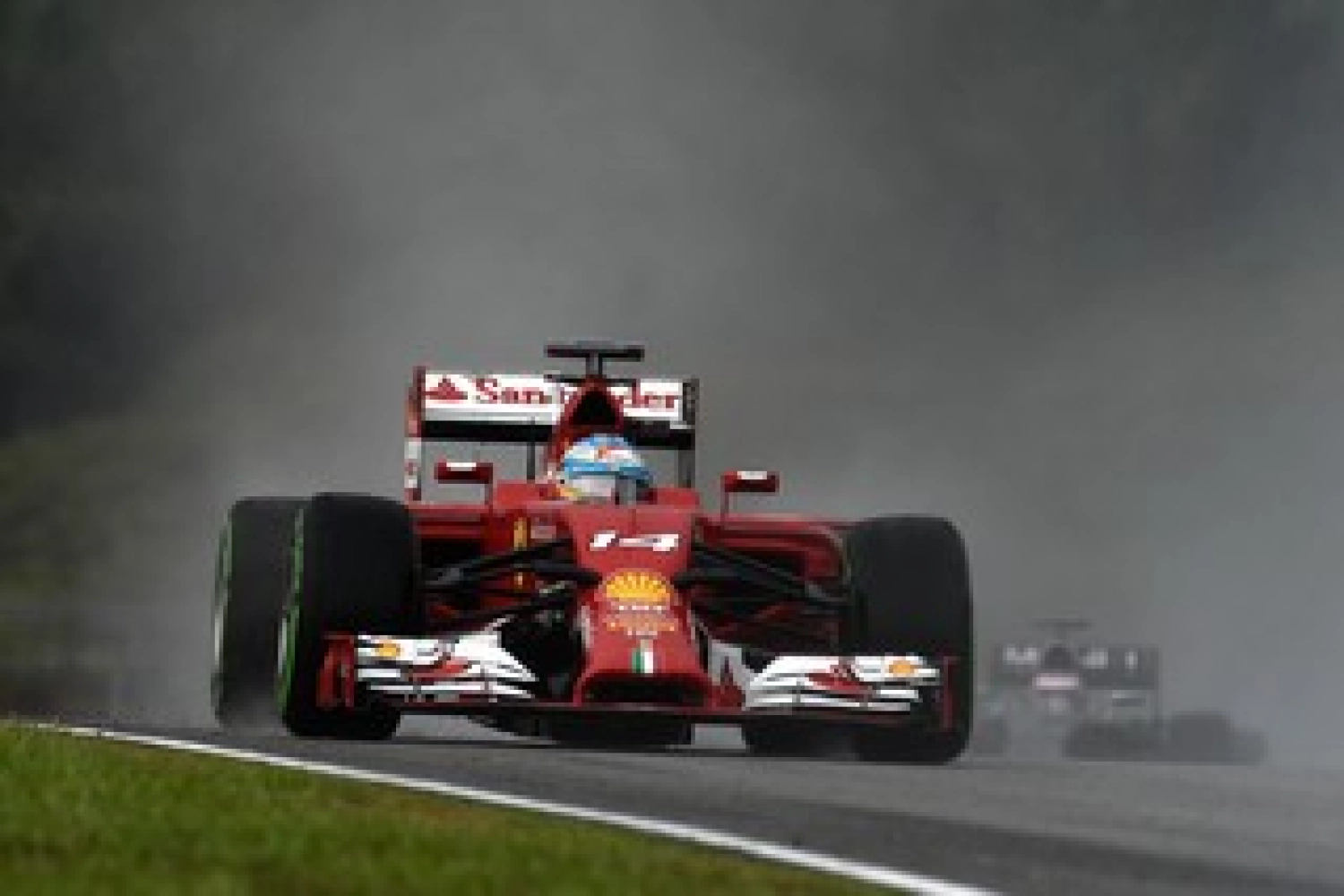 Sunday: Alonso makes his tires last and puts Ferrari on the podium in Hungary