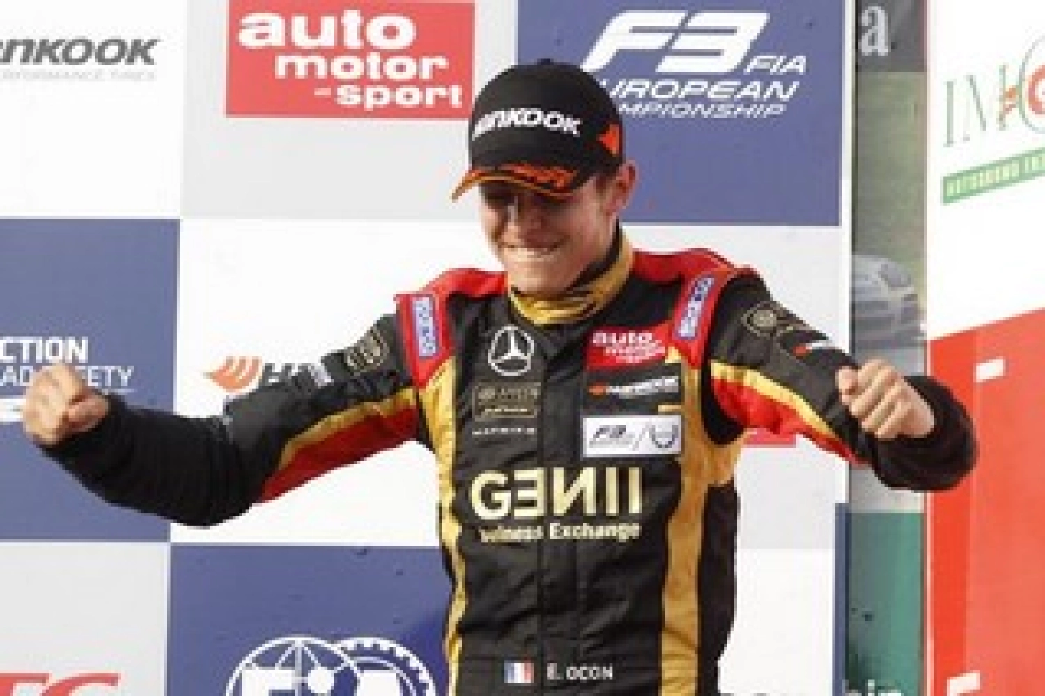 Champions Race: Esteban Ocon with Grosjean for France