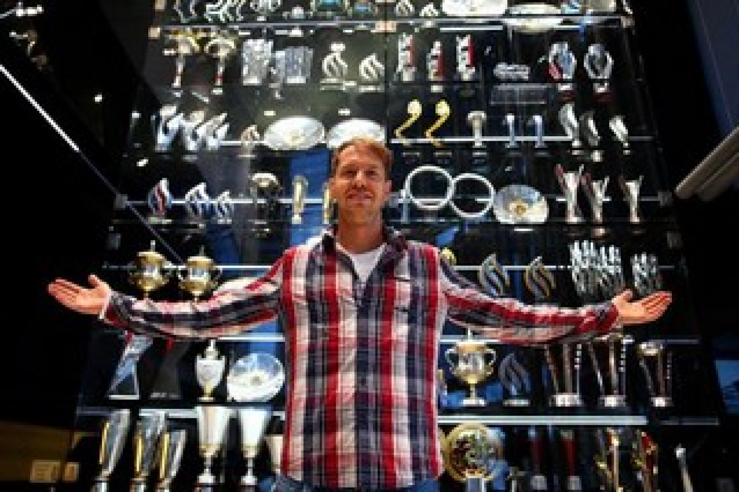 Some of the stolen Red Bull trophies have been found