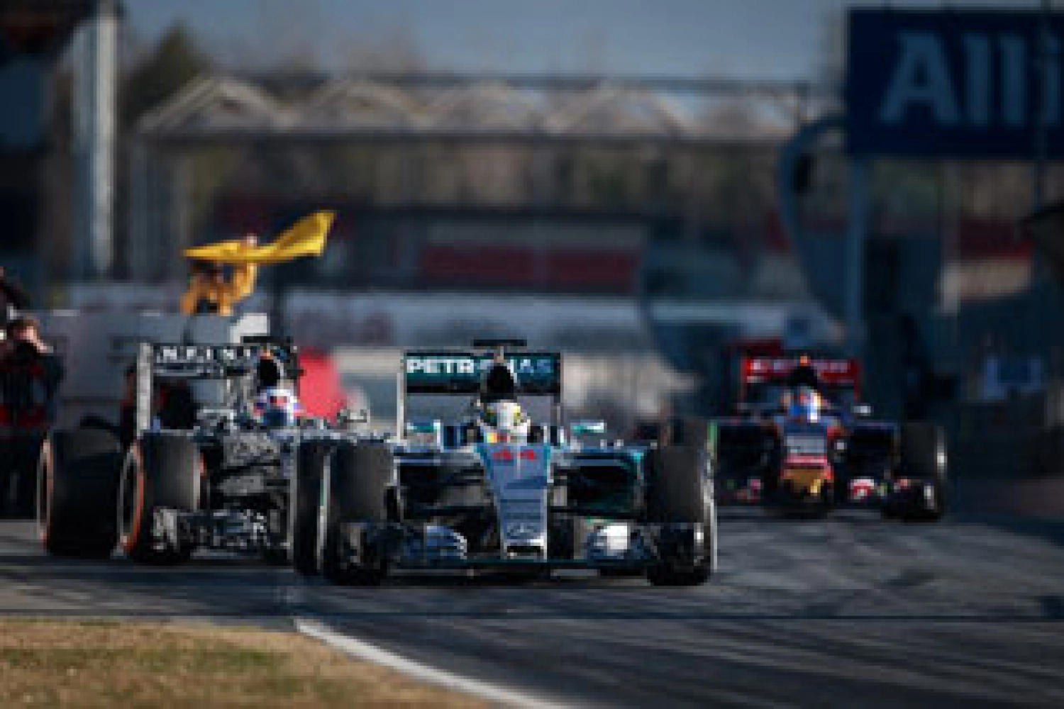 Mercedes was “on the edge” at the end of the race in Canada