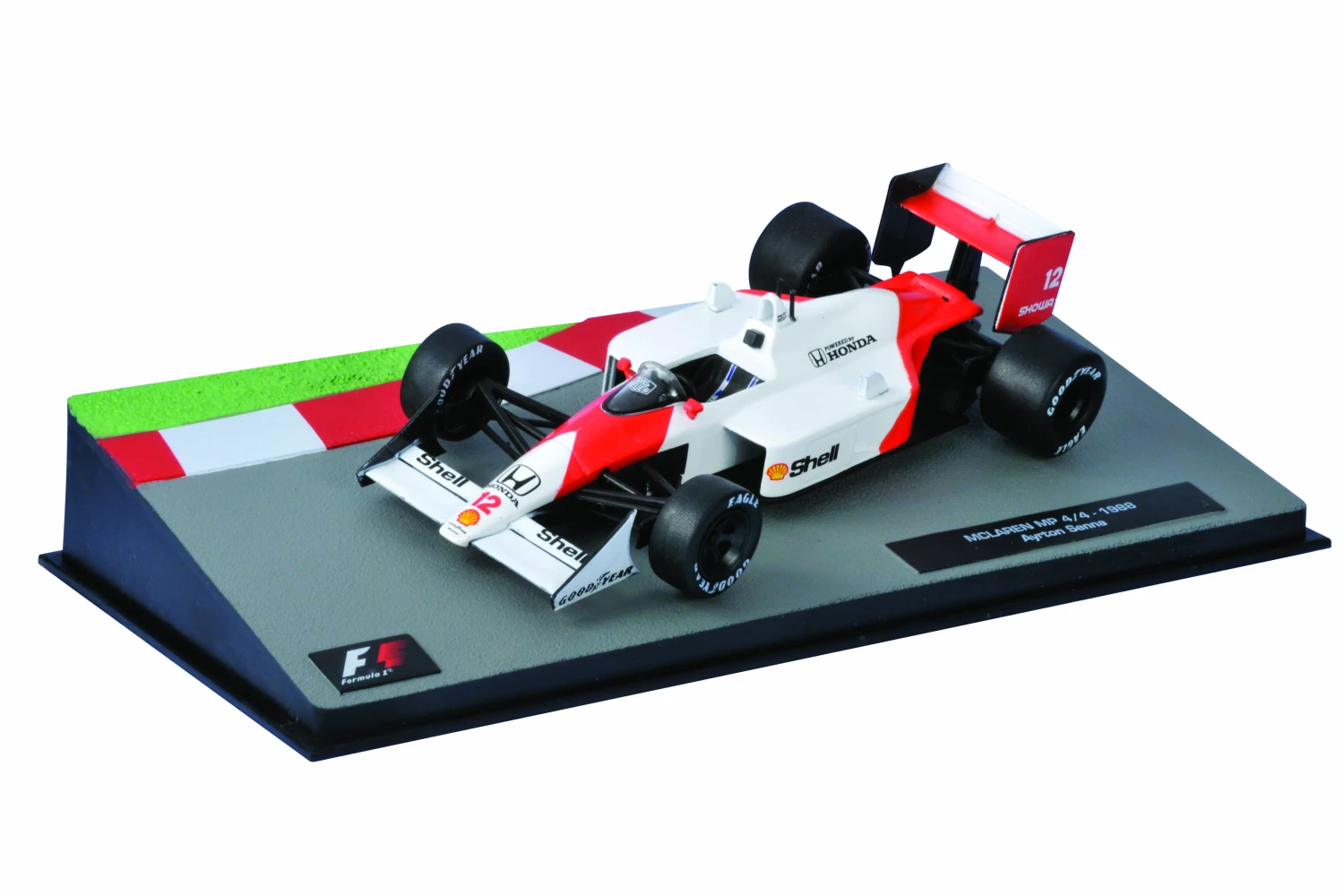 Win ten Panini miniatures of Ayrton Senna’s McLaren from 1988