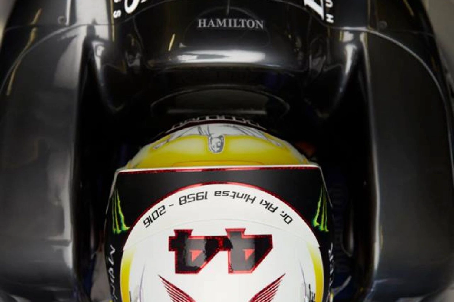 Lewis Hamilton calls on fans to redesign his helmet