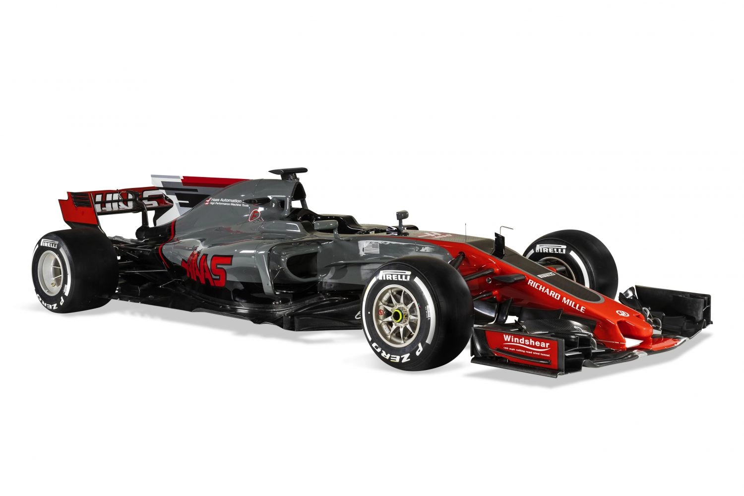 The Haas VF-17 presents itself at Barcelona