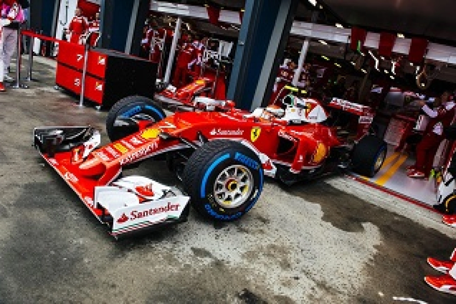 Ferrari stops testing due to Sebastian Vettel’s accident