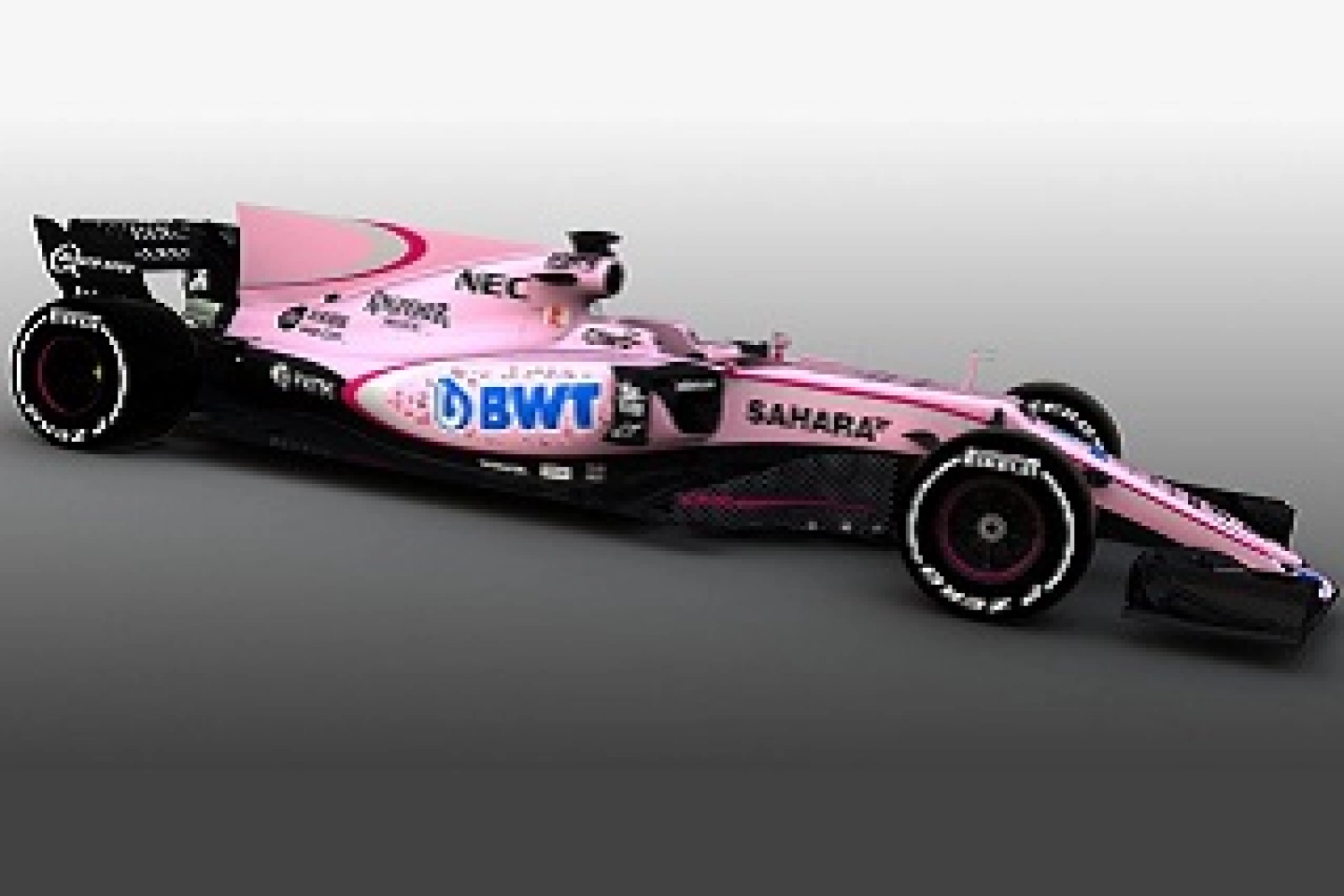 Force India turns pink this season
