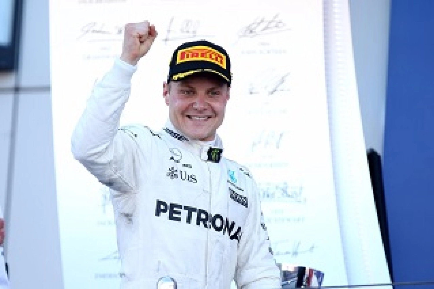 Valtteri Bottas takes his first F1 win