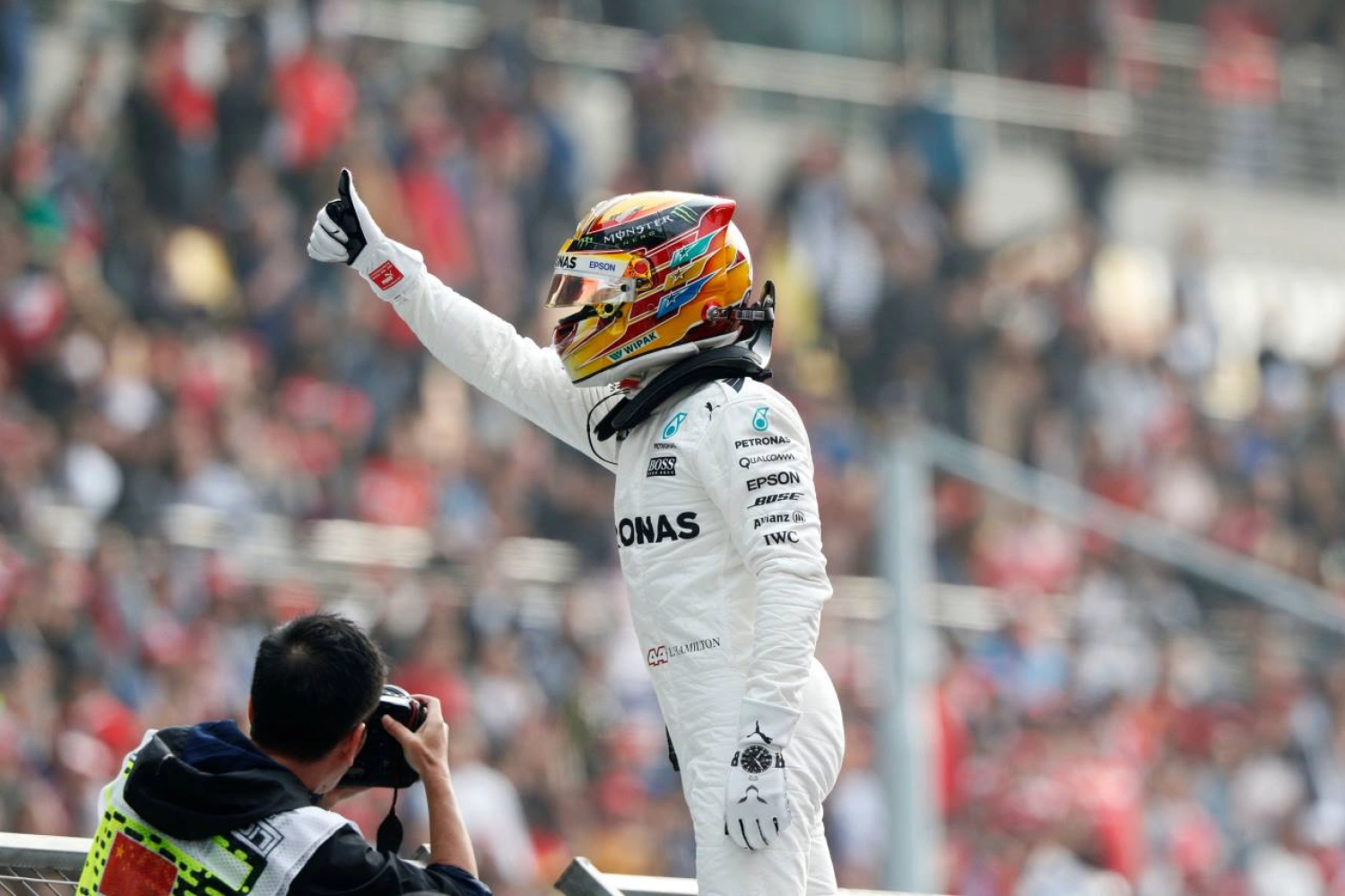 Hamilton delighted to battle it out with Ferrari: reactions from the top 3 qualifiers!