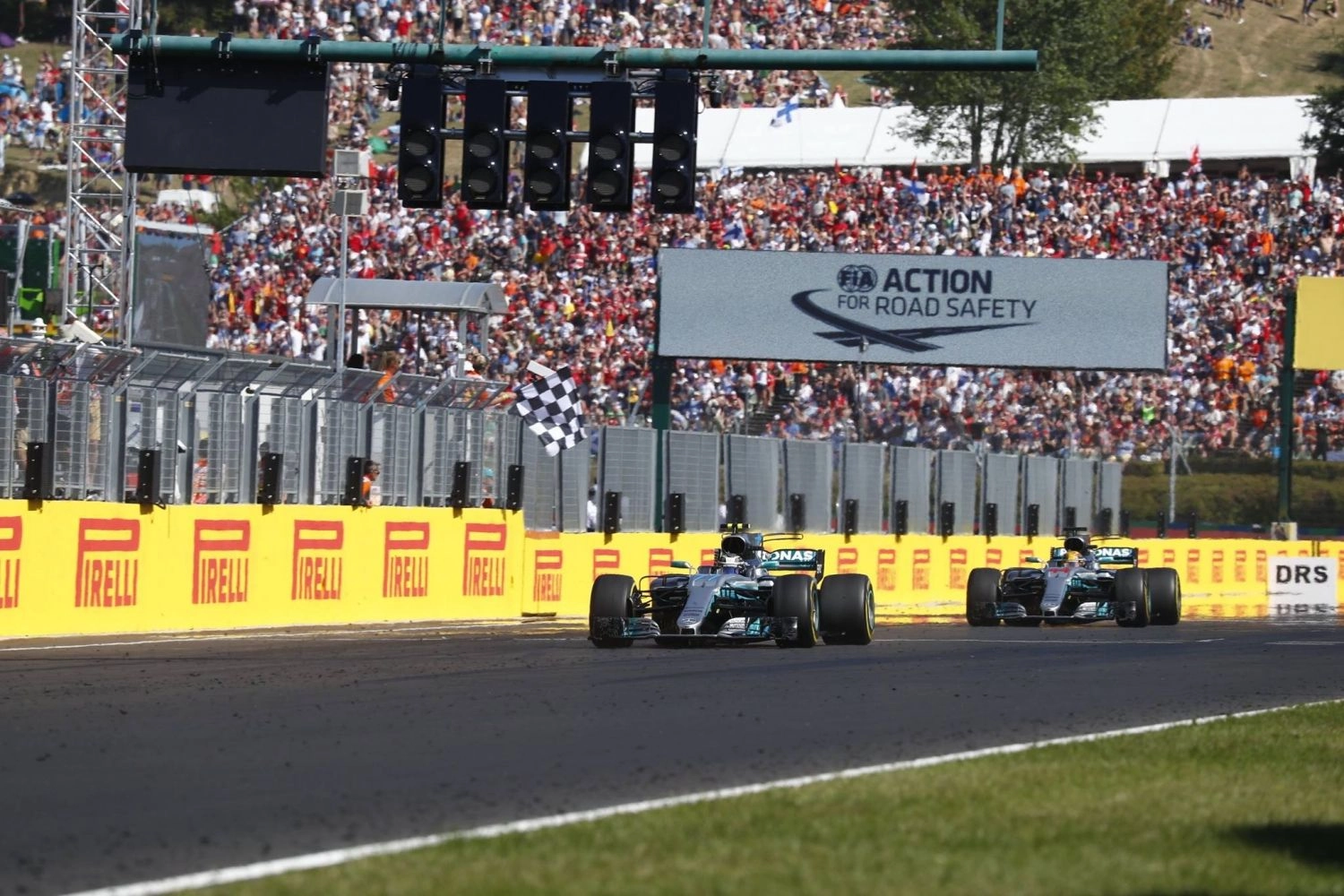 Hamilton indeed kept his promise, despite the stakes