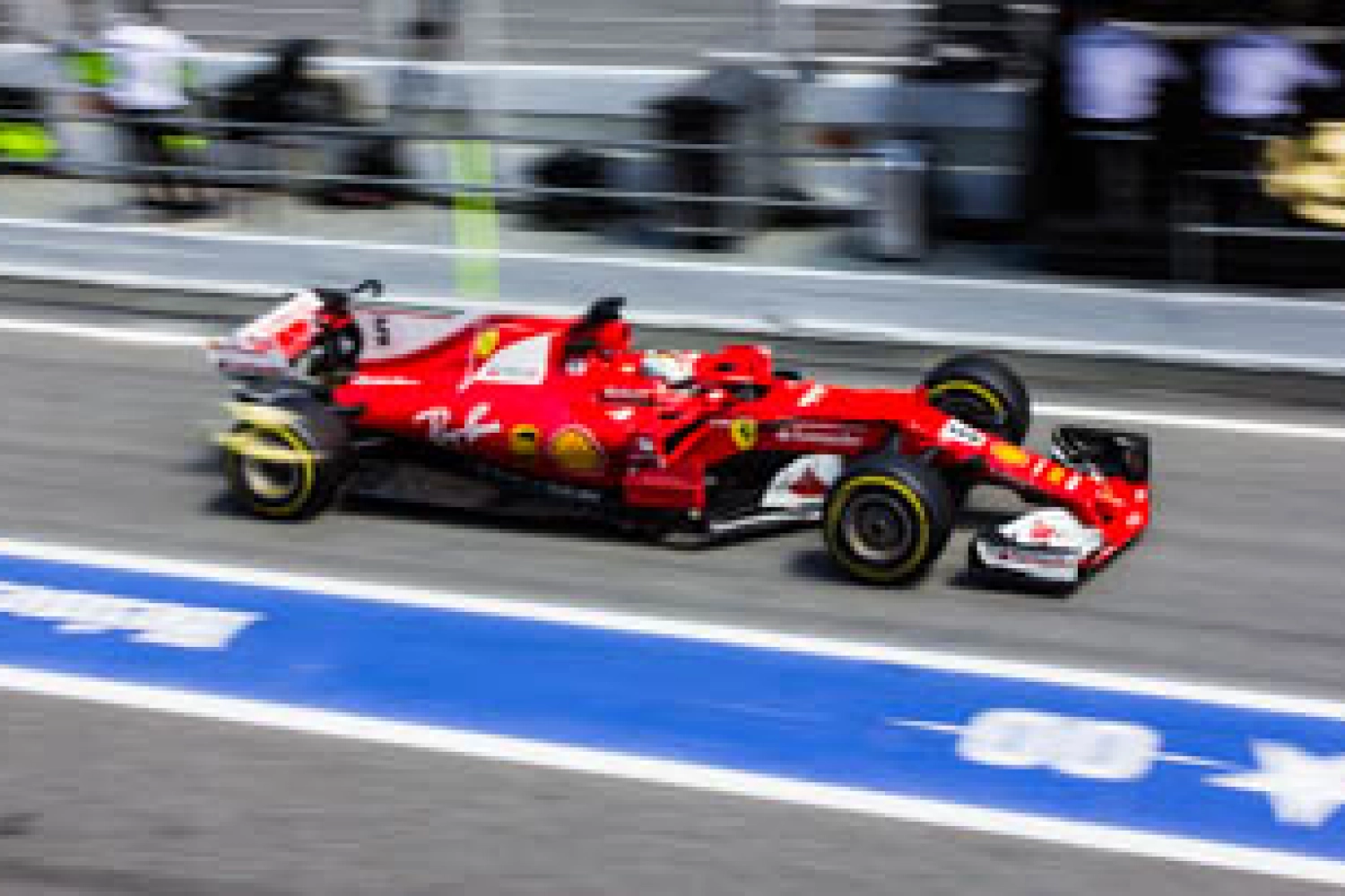 A difficult day for Ferrari