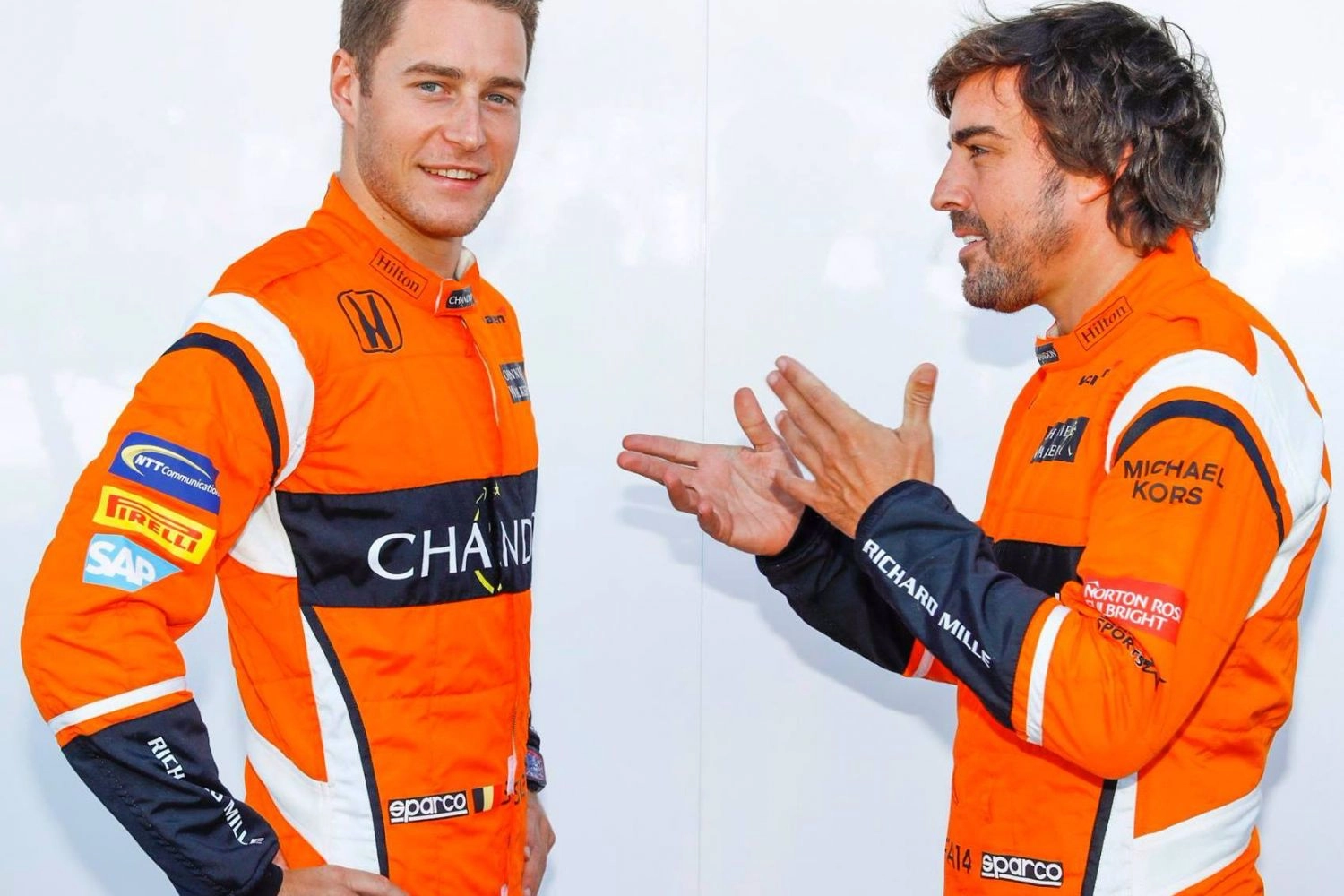 Beer and karma, Alonso shoots left and right