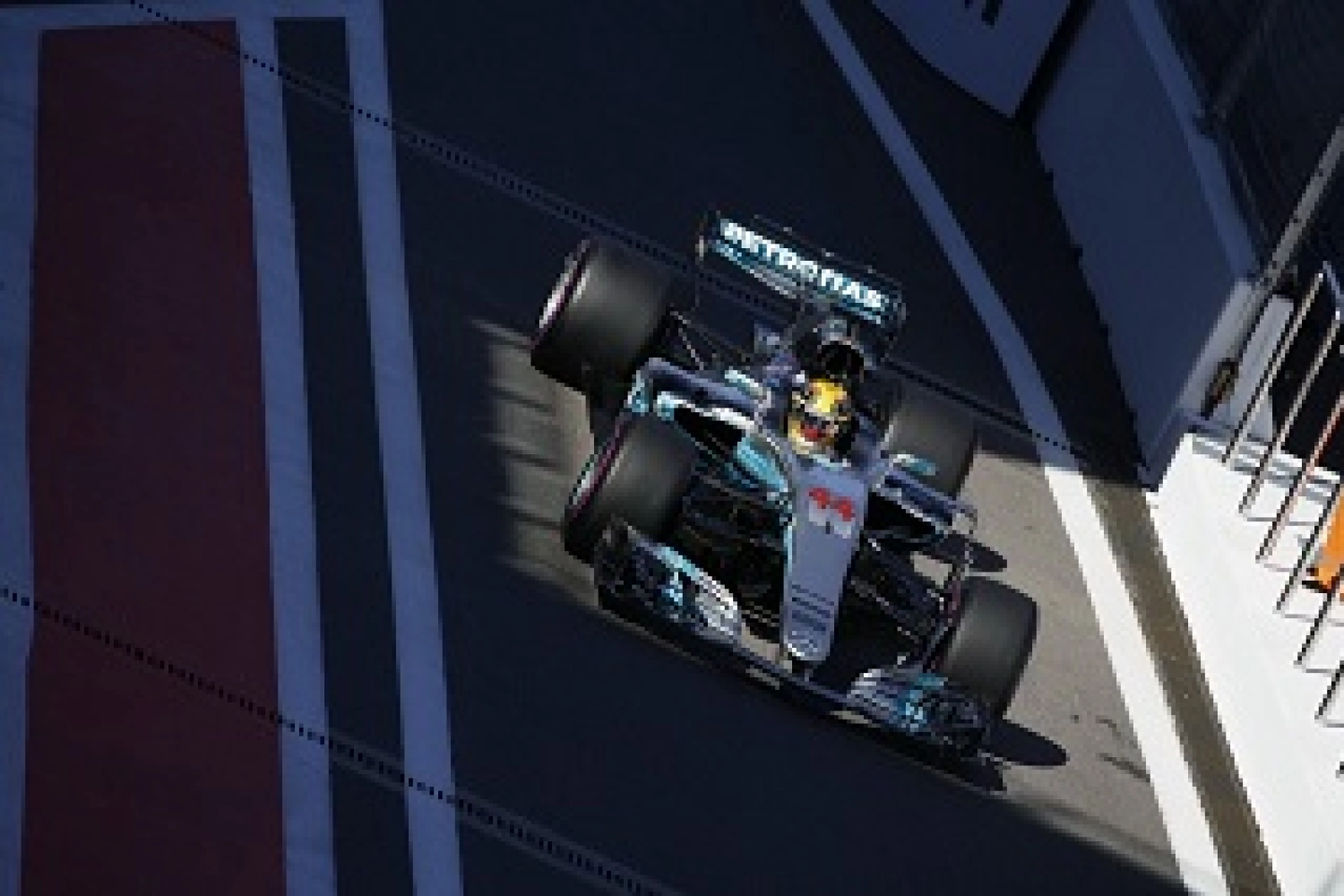 Lewis Hamilton was never on the pace in Russia