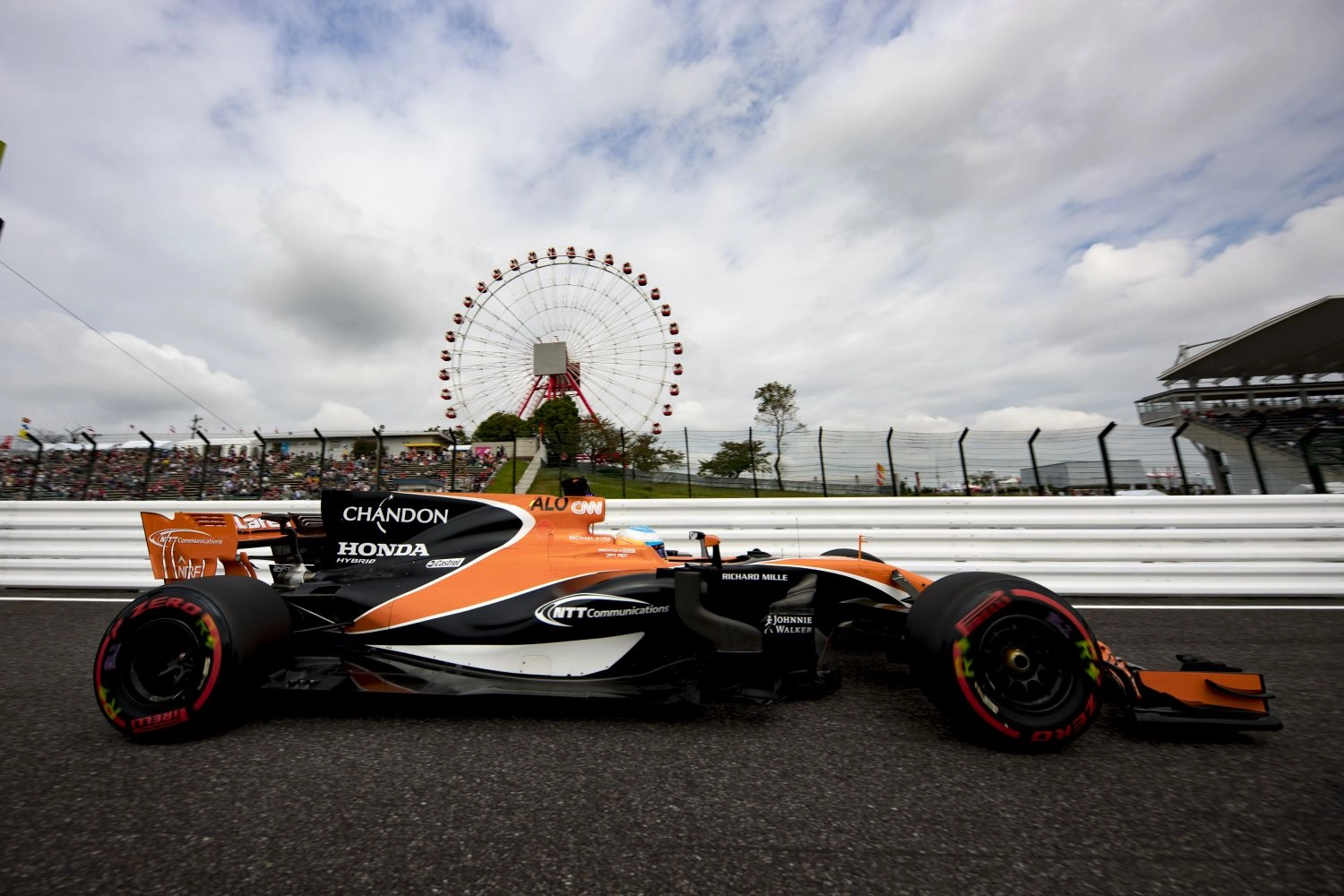Fernando Alonso, frustrated not to score points at Suzuka