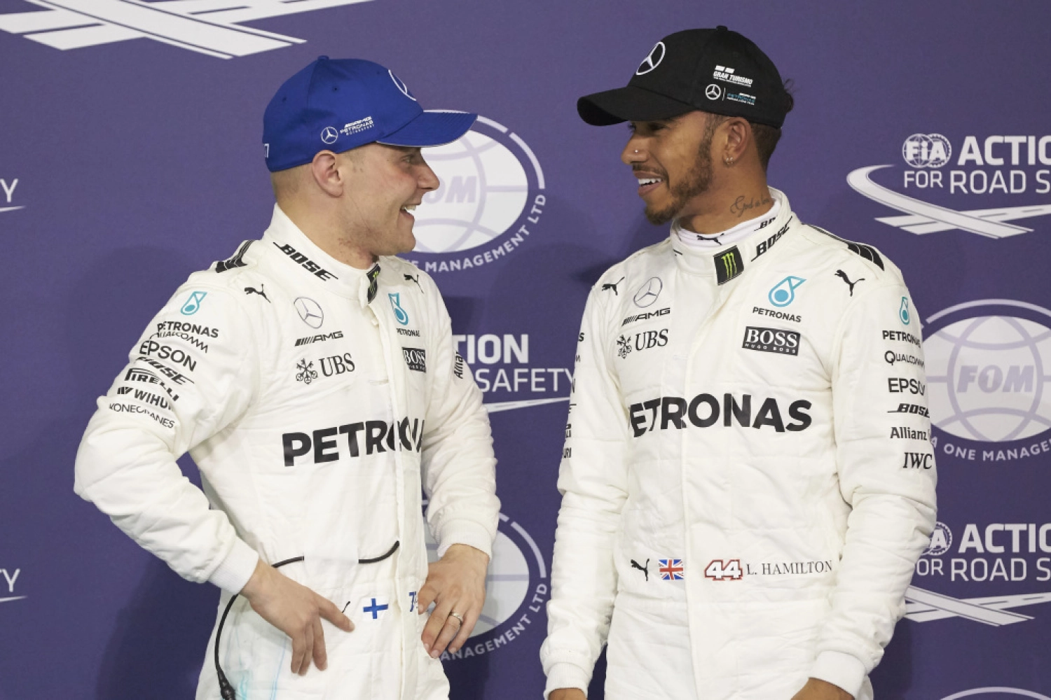 Abu Dhabi – Race: Bottas unfazed in front of Hamilton