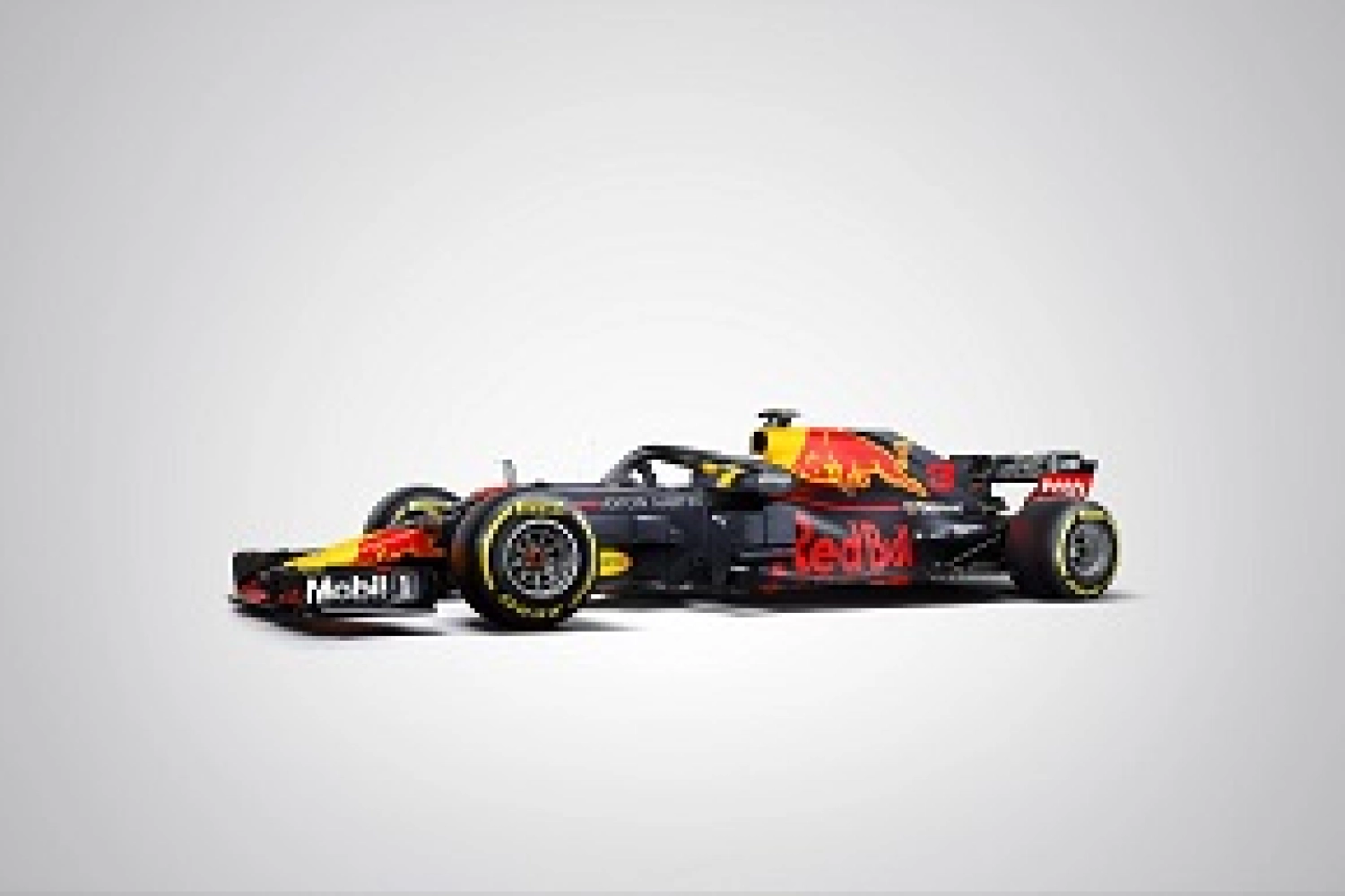 Red Bull: The final colors of the RB14 unveiled in Barcelona
