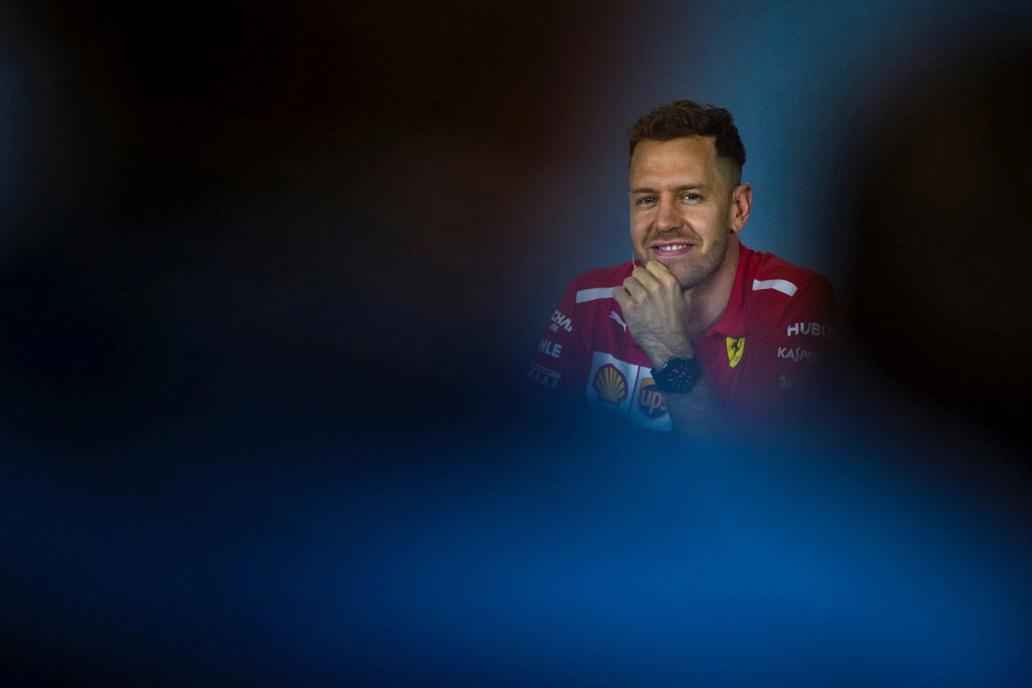 Vettel: “We were a bit lucky”