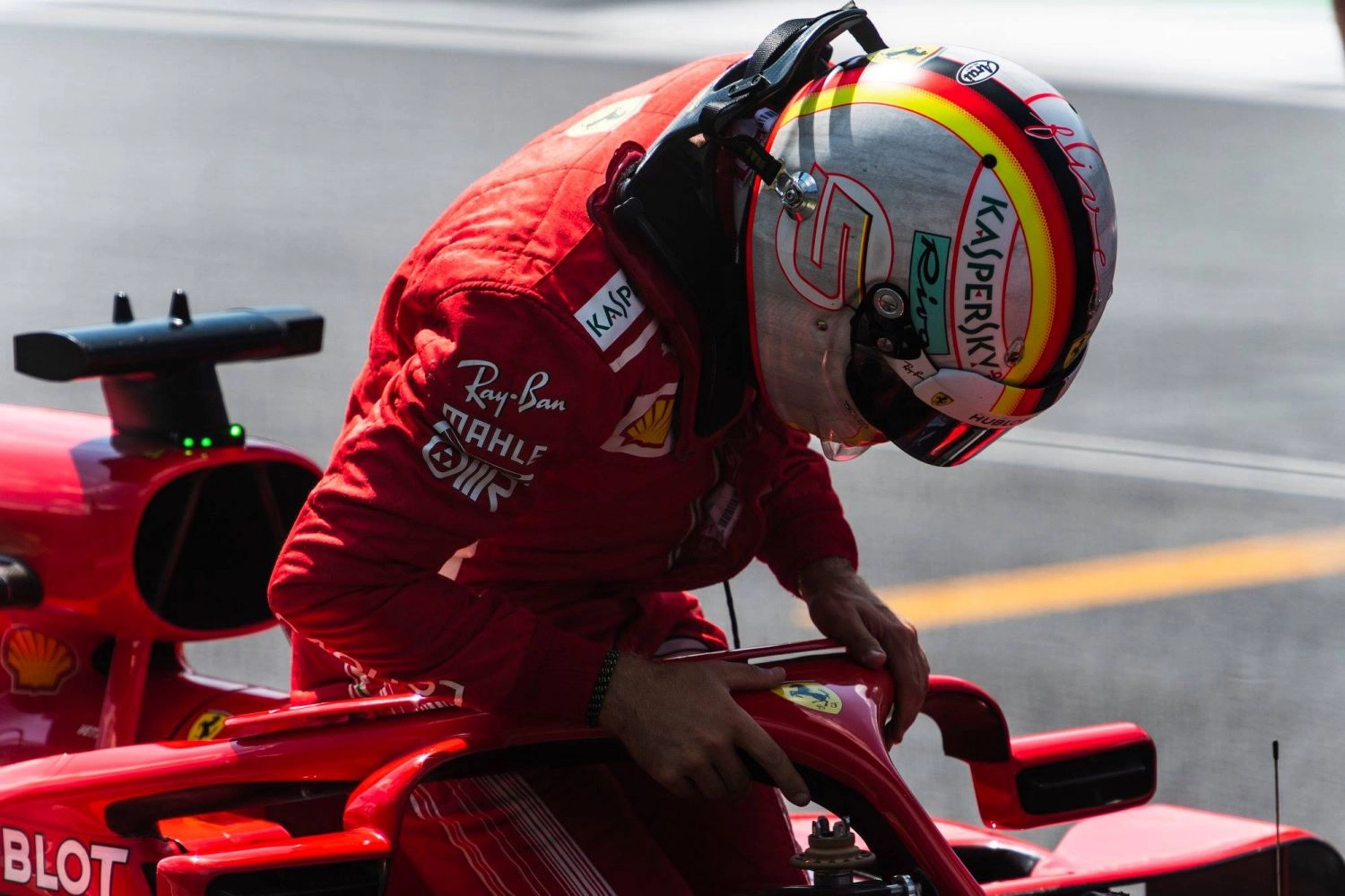 “Small mistake” and “big disappointment” for Vettel after his crash!