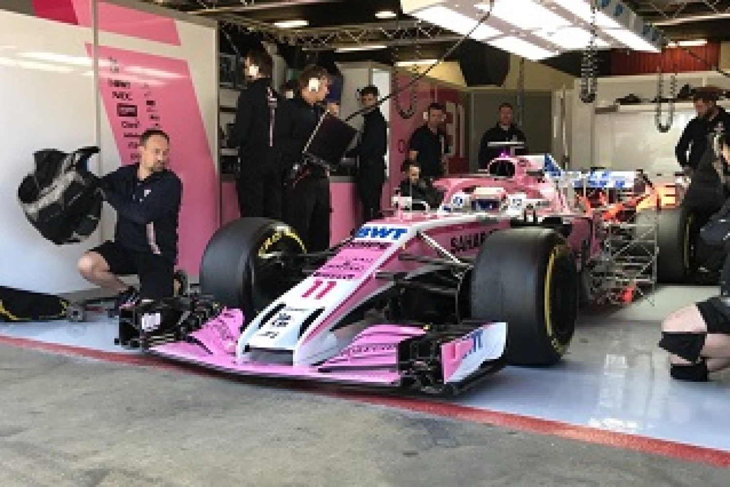 Force India out of the race at Spa?