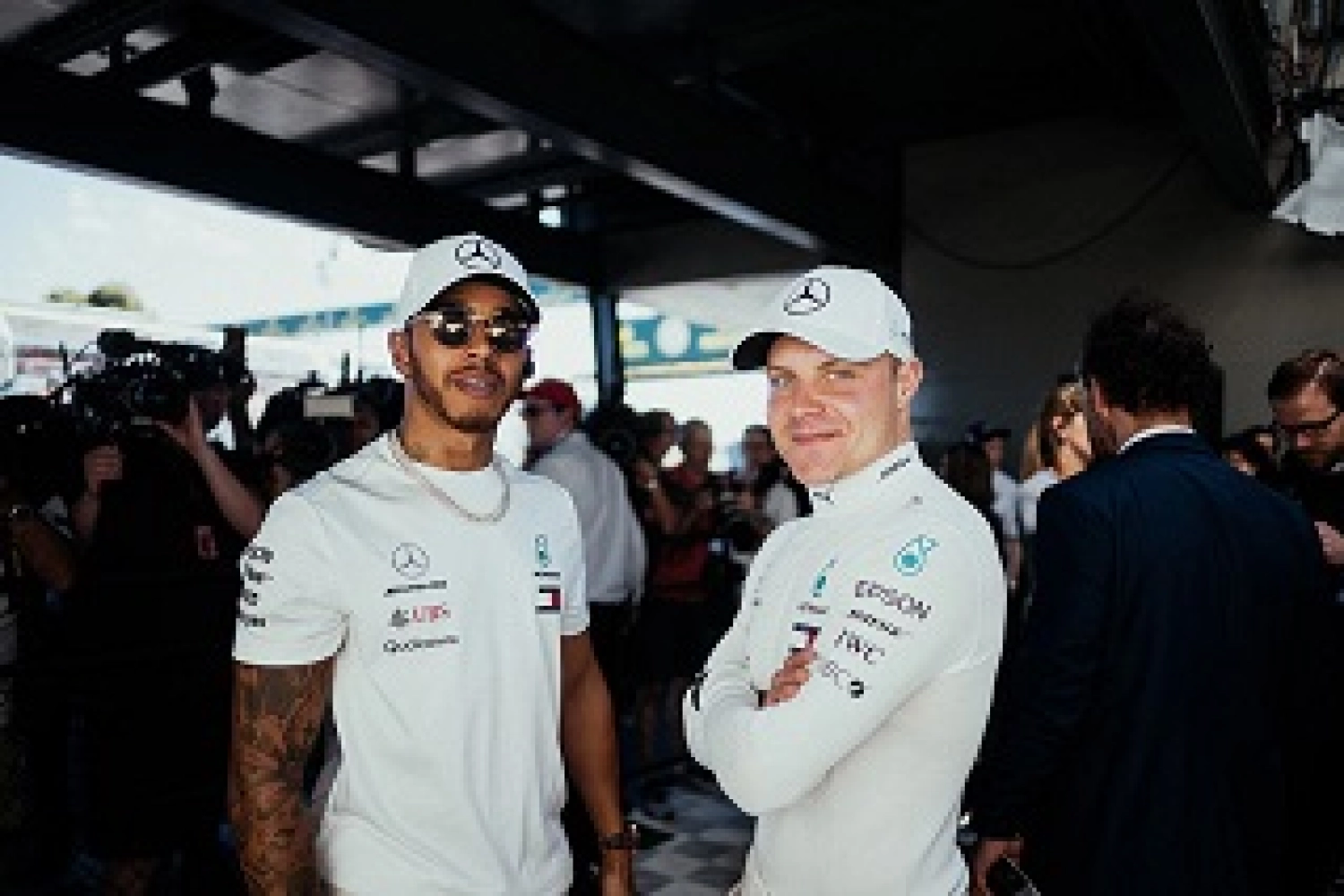 Bottas accepted without flinching the Mercedes team order