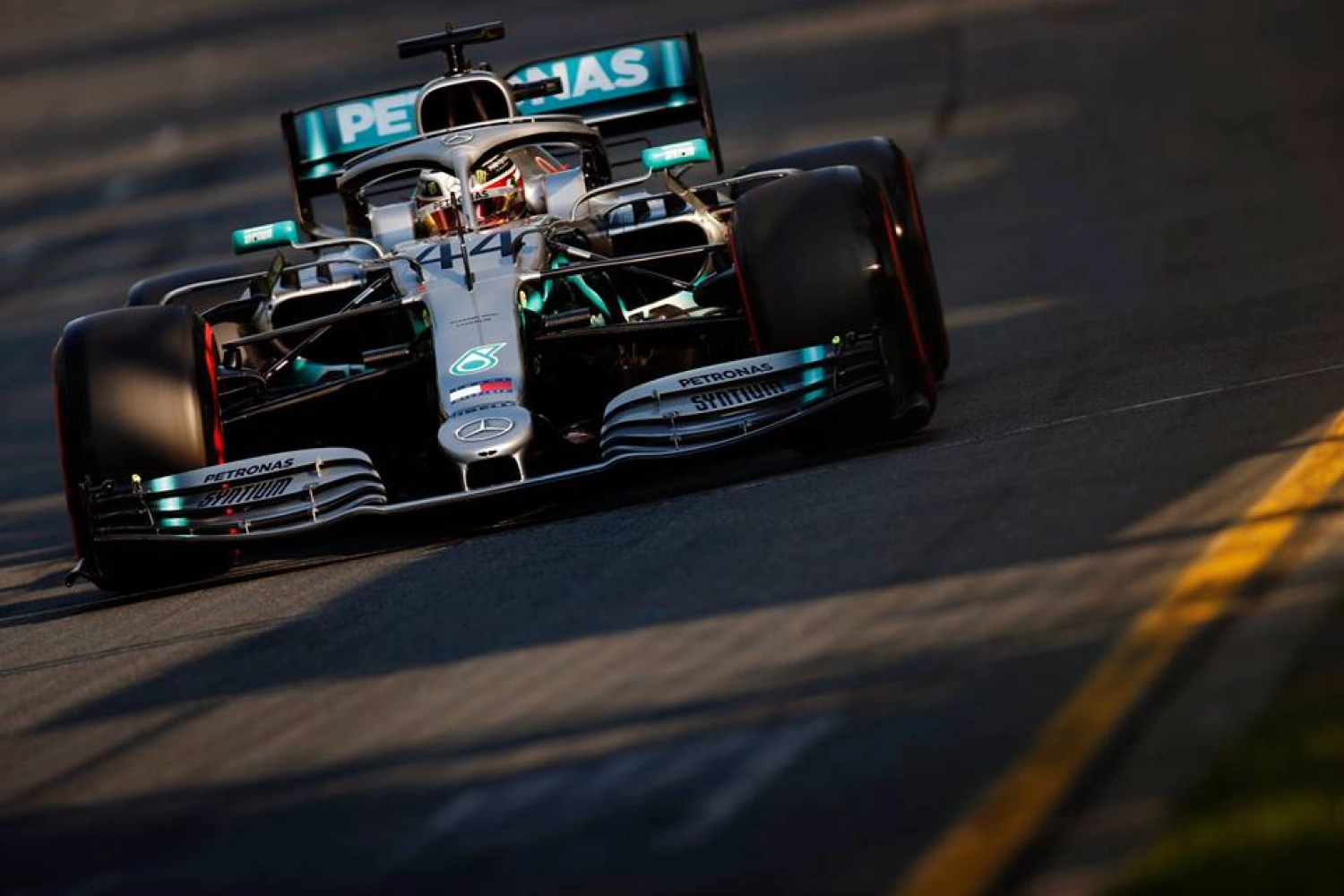 Hamilton slowed by undertray issues during the race!