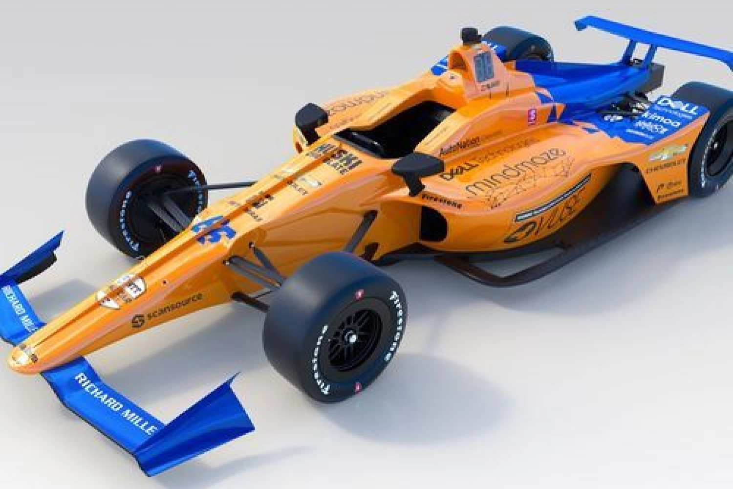 McLaren reveals its car for the Indianapolis 500