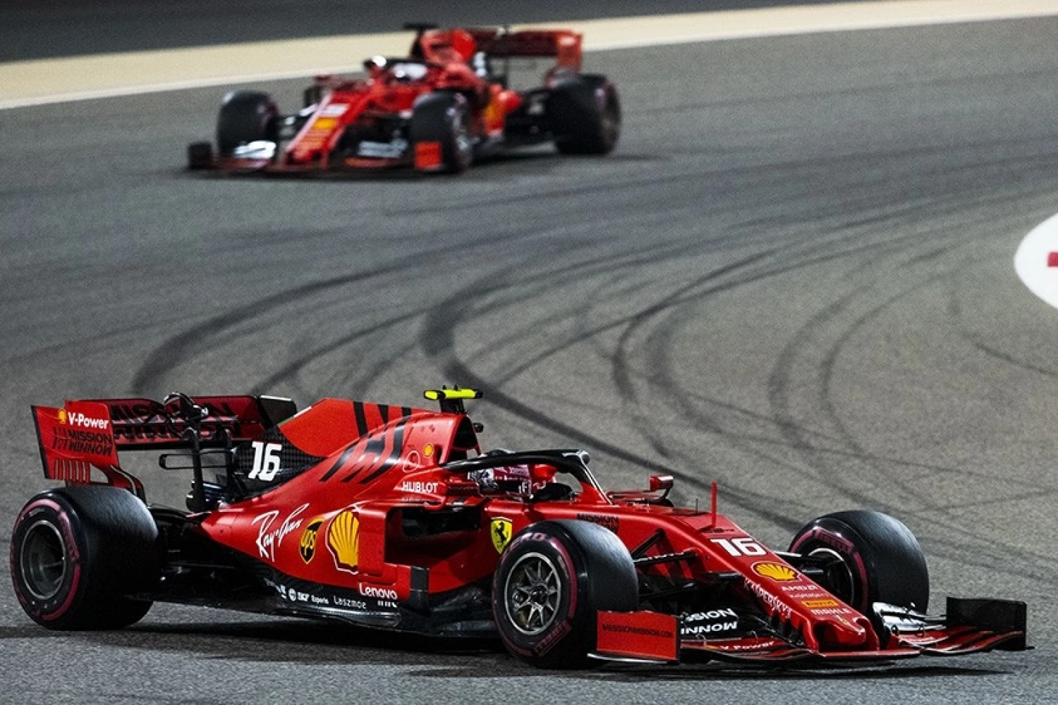 Fifth and a spin, Vettel lost his footing in Sakhir!